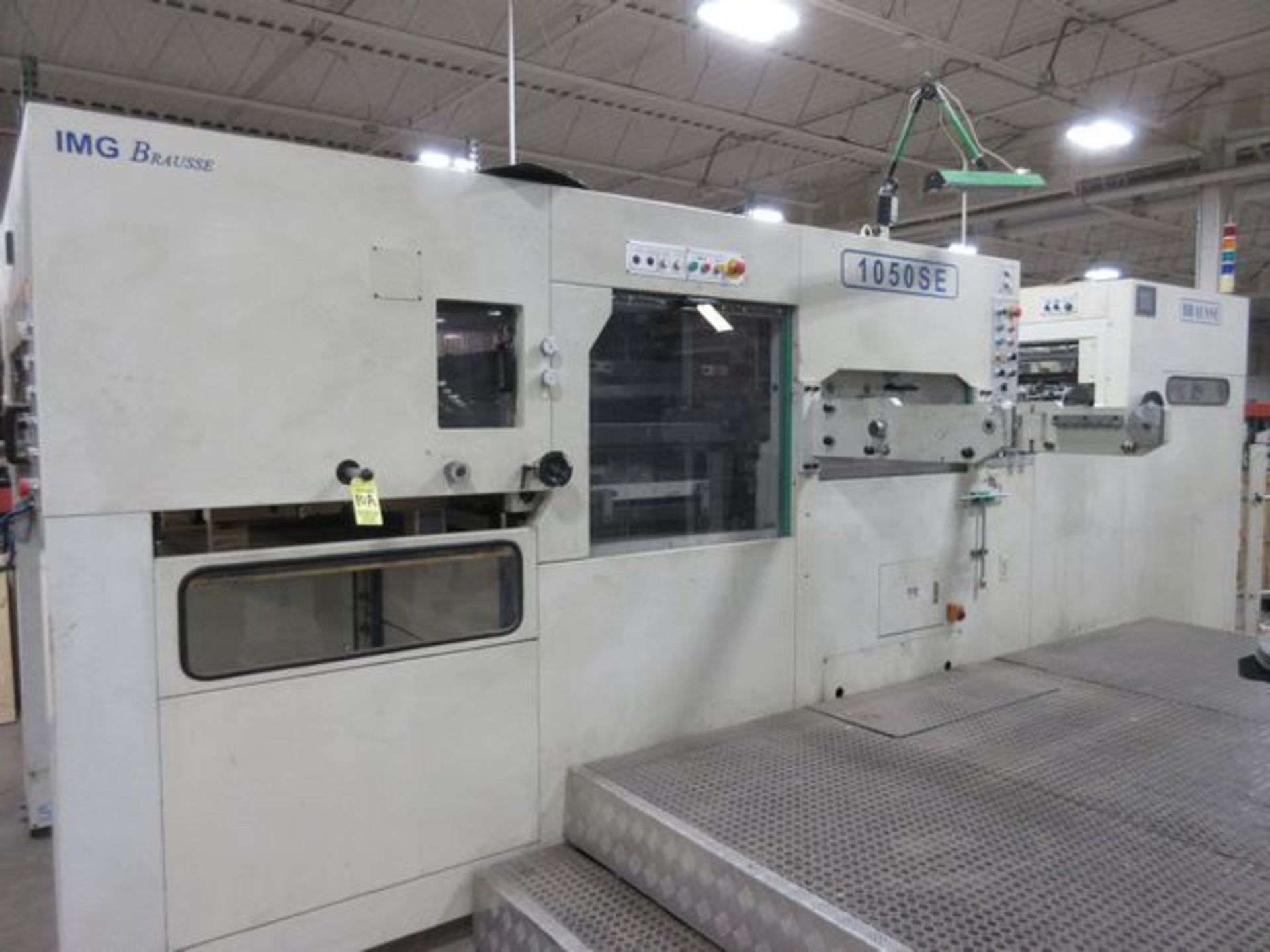 2007 Brausse Model 1050-SE Automatic Platen Die Cutter, s/n JZ-22148, 1050mm x 750mm Max Cutting