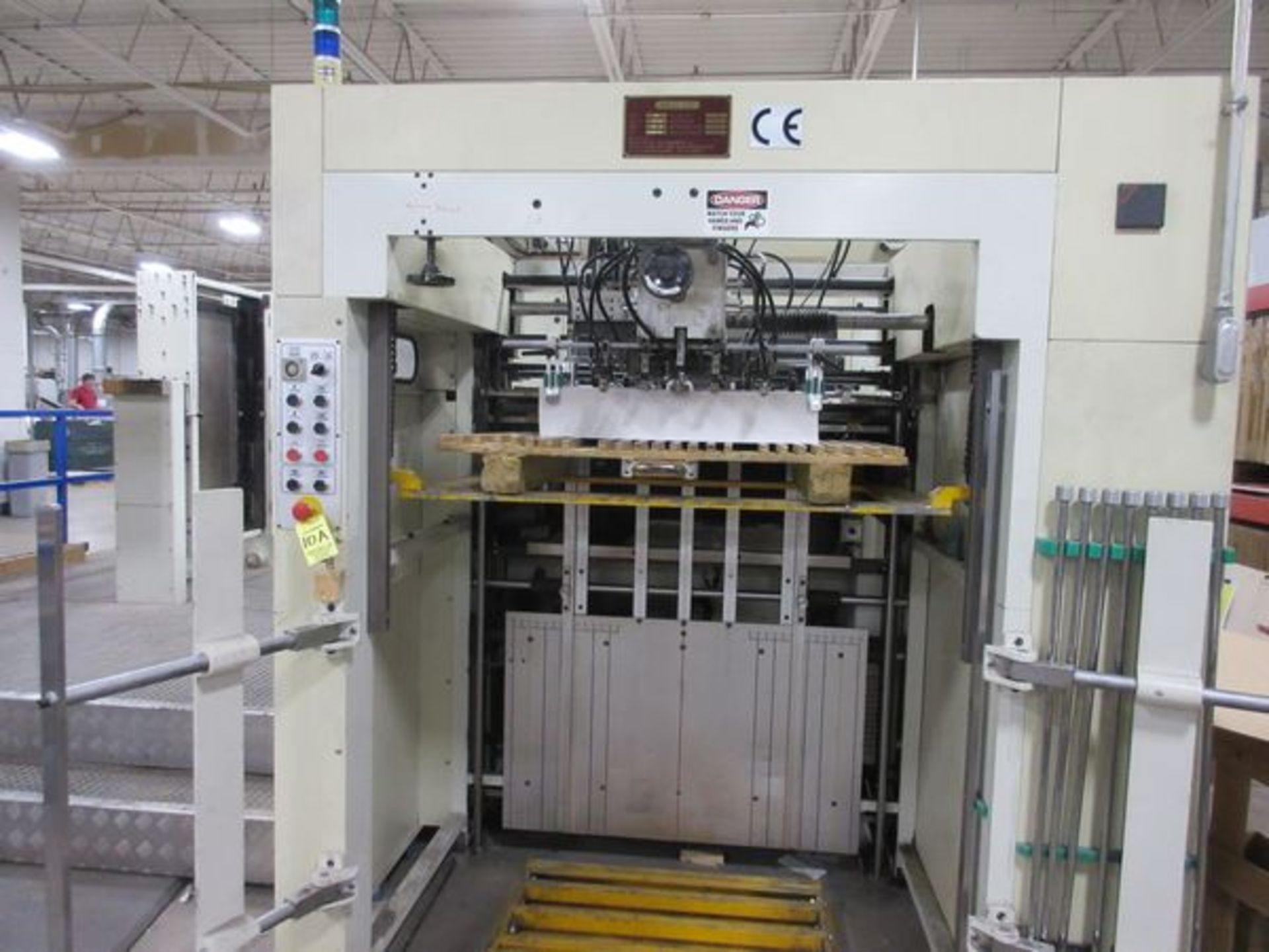 2007 Brausse Model 1050-SE Automatic Platen Die Cutter, s/n JZ-22148, 1050mm x 750mm Max Cutting - Image 3 of 16