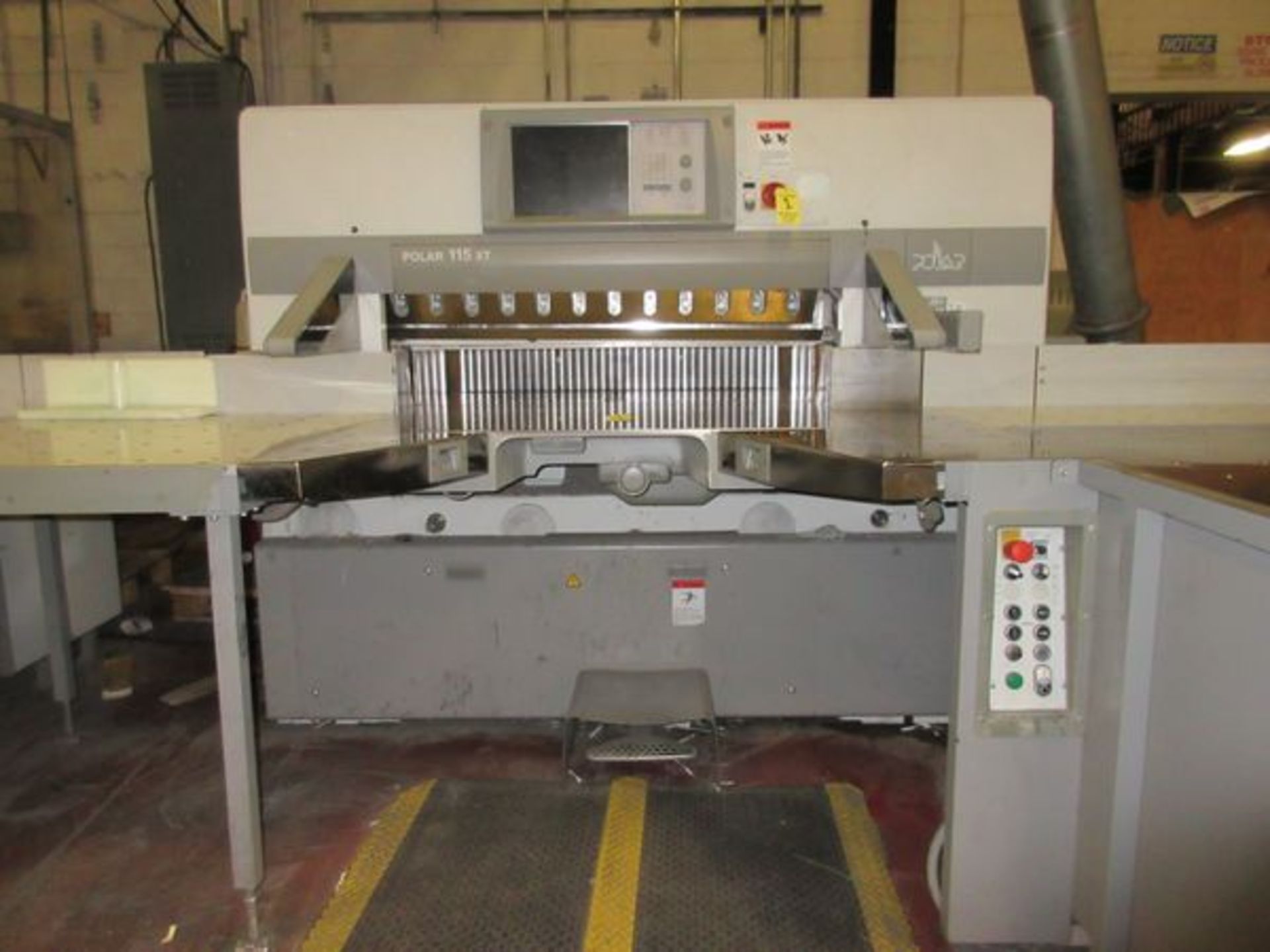 2007 Polar Model 115XT, 45" Paper Cutter, s/n 7731942, Air Table, Side Tables, Light, Curtain, - Image 2 of 5