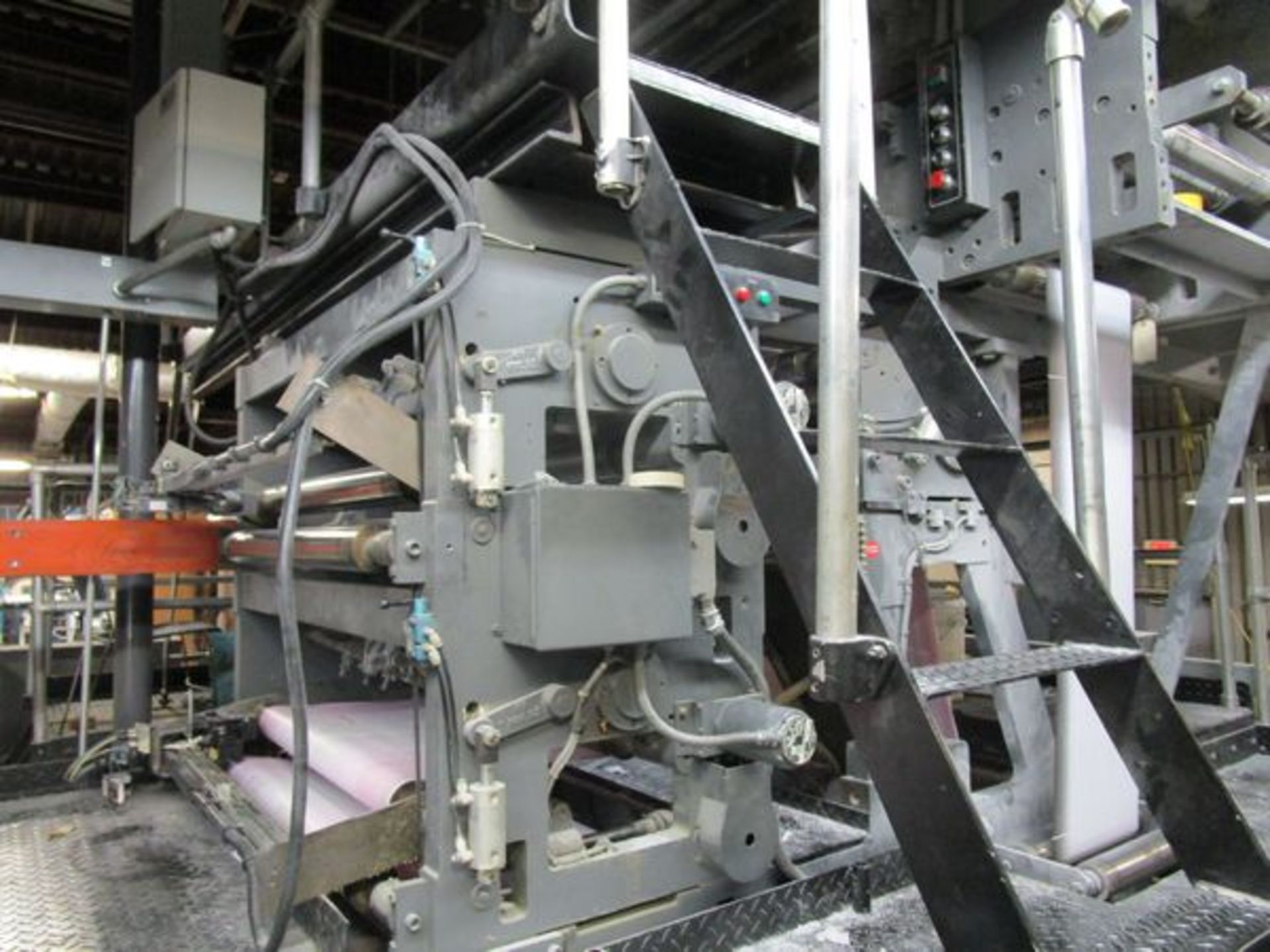 1985 Harris Model M1000-A2, 6-Color Double Web Offset Printing Press, s/n G12259-4, -3, -2, -1, - Image 11 of 12