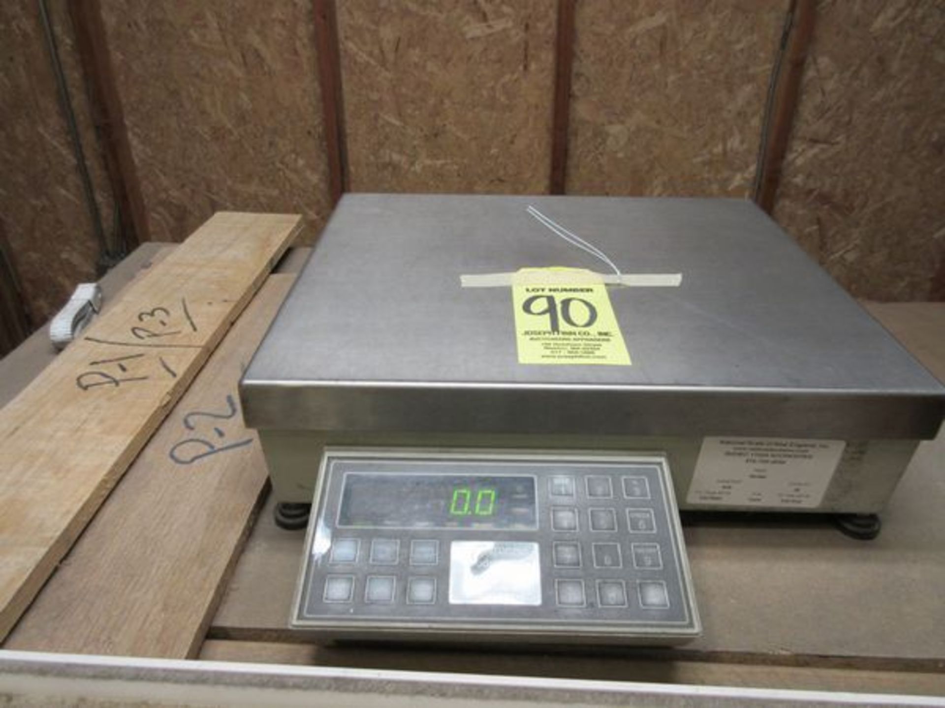 2004 Pennsylvania Model 7600 Platform Scale w/20 Lb. Platform, Control ...