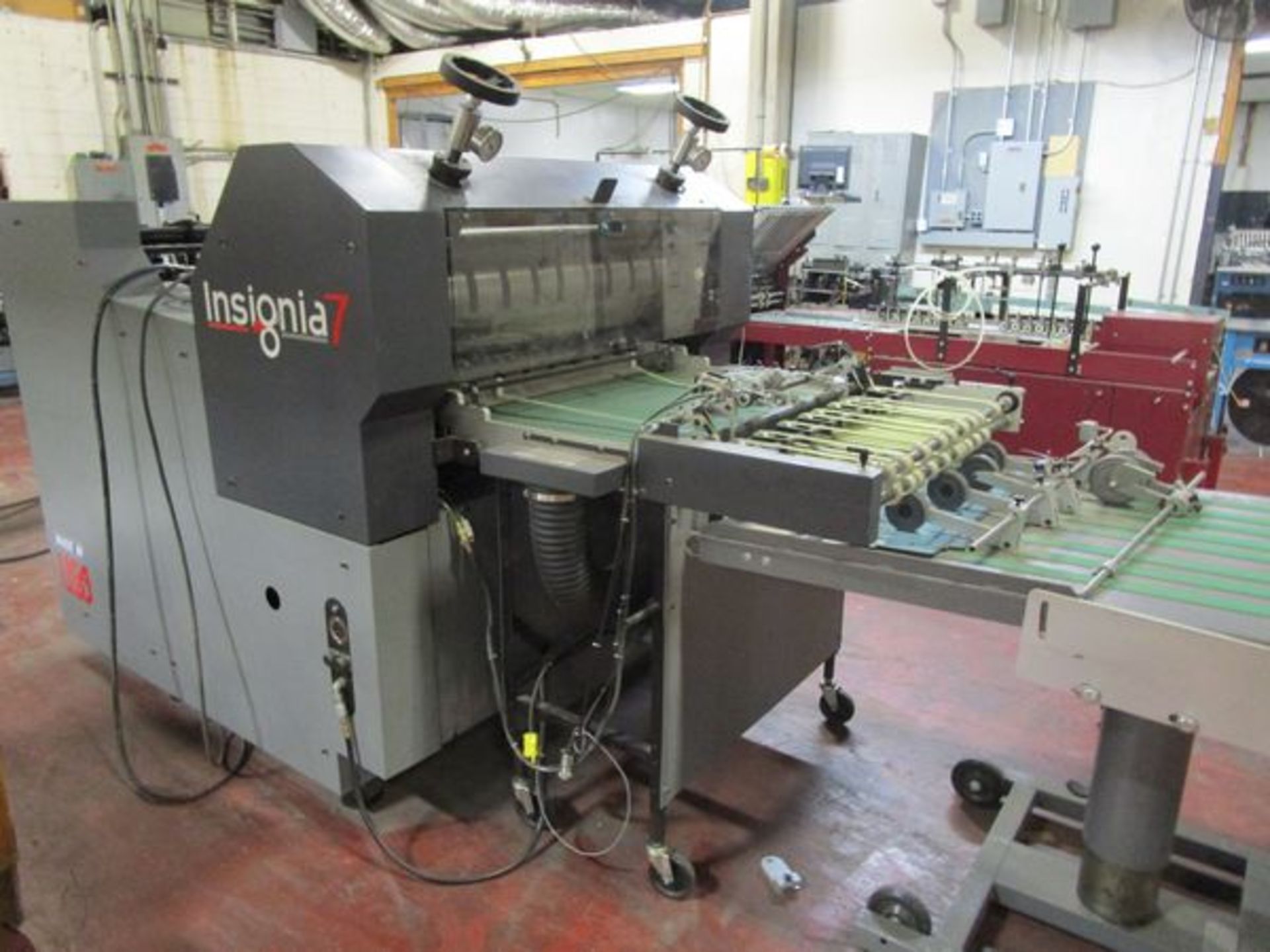 Rollem Insignia IS7DM 30" Rotary Die Cutter, s/n 145, Stripping Unit, Shingle Delivery, Receding - Image 2 of 9