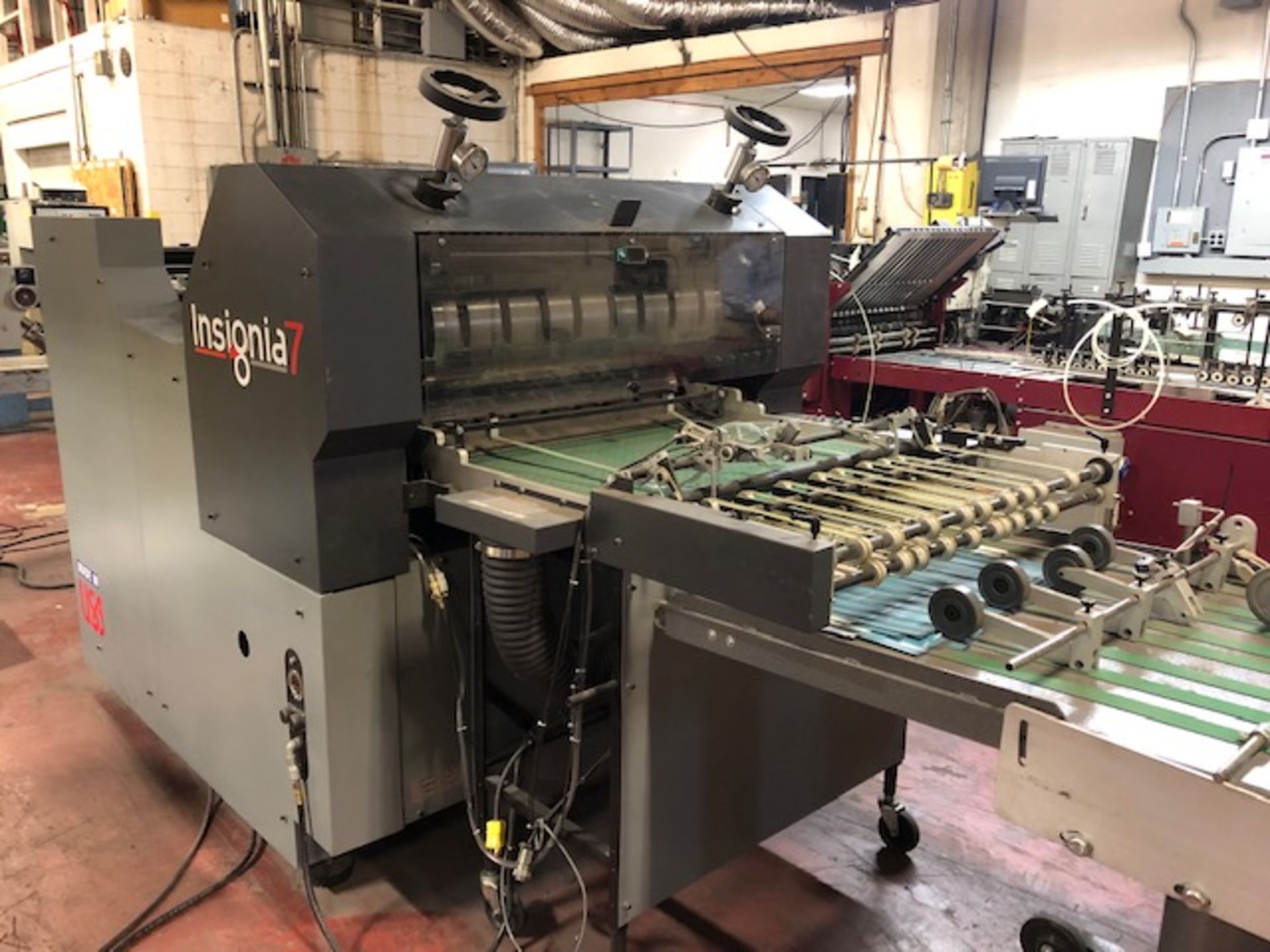 Rollem Insignia IS7DM 30" Rotary Die Cutter, s/n 145, Stripping Unit, Shingle Delivery, Receding - Image 3 of 9