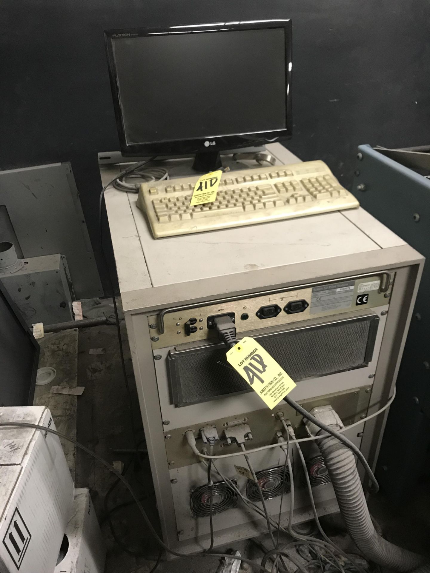 Scitex Digit 5300-500 Print Station, S2, s/n 5530074 (RIG/LOAD FEE $50.00)