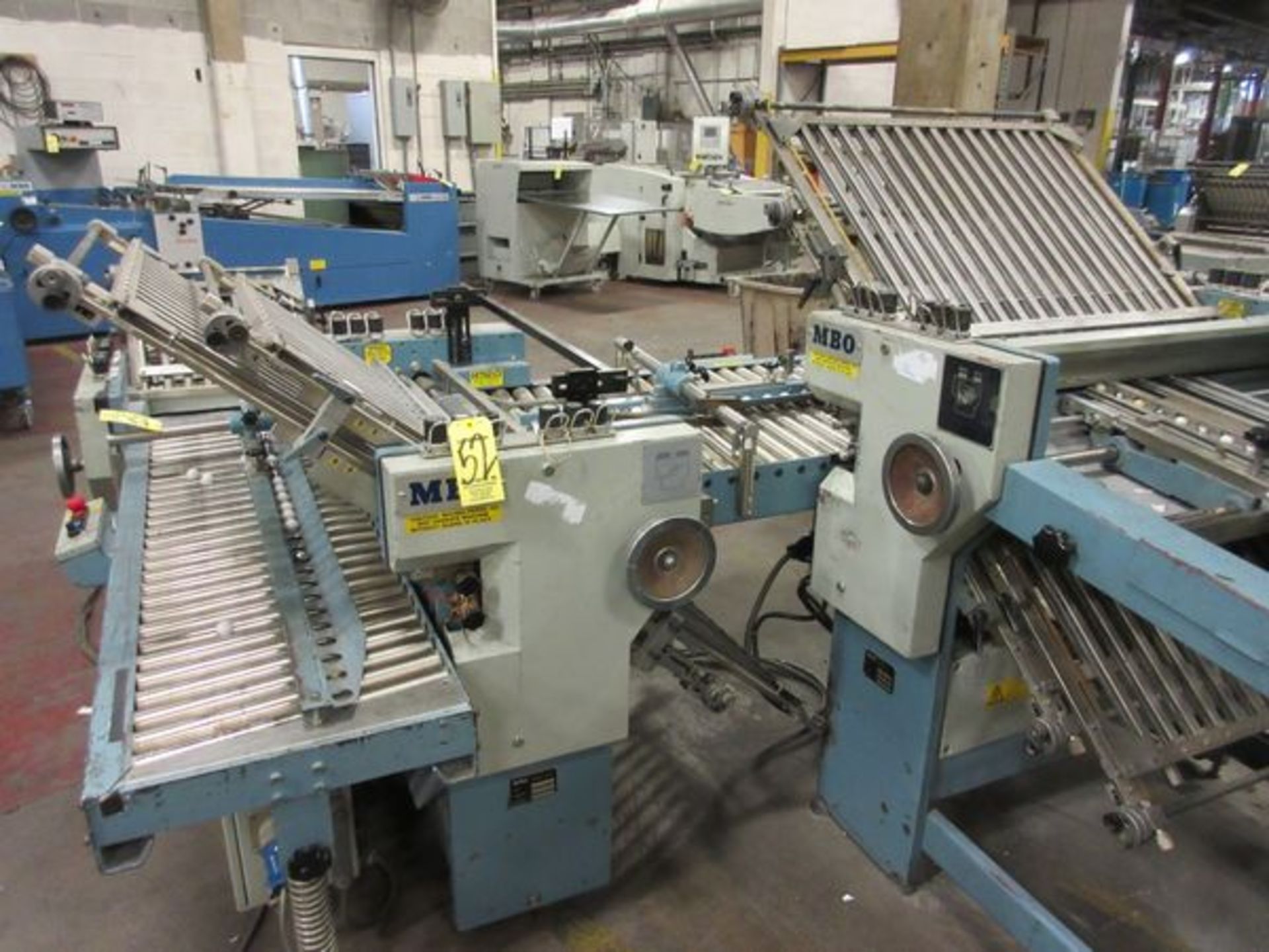 MBO Model B30-1, 30" Continuous Feed Folder, s/n J.0618, 4/4/4 w/MCC2 Electronic Counter, 2005 MBO - Image 3 of 7