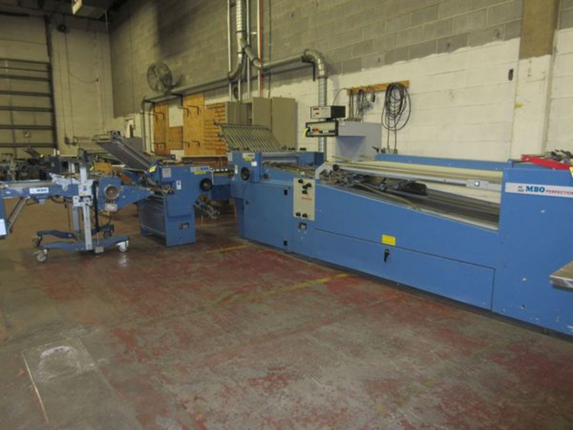 2006 MBO Model B26S-C Perfection Series Dual Feed Folder, s/n Z01/52, 4/4 Continuous Feed, 26" Cap.,
