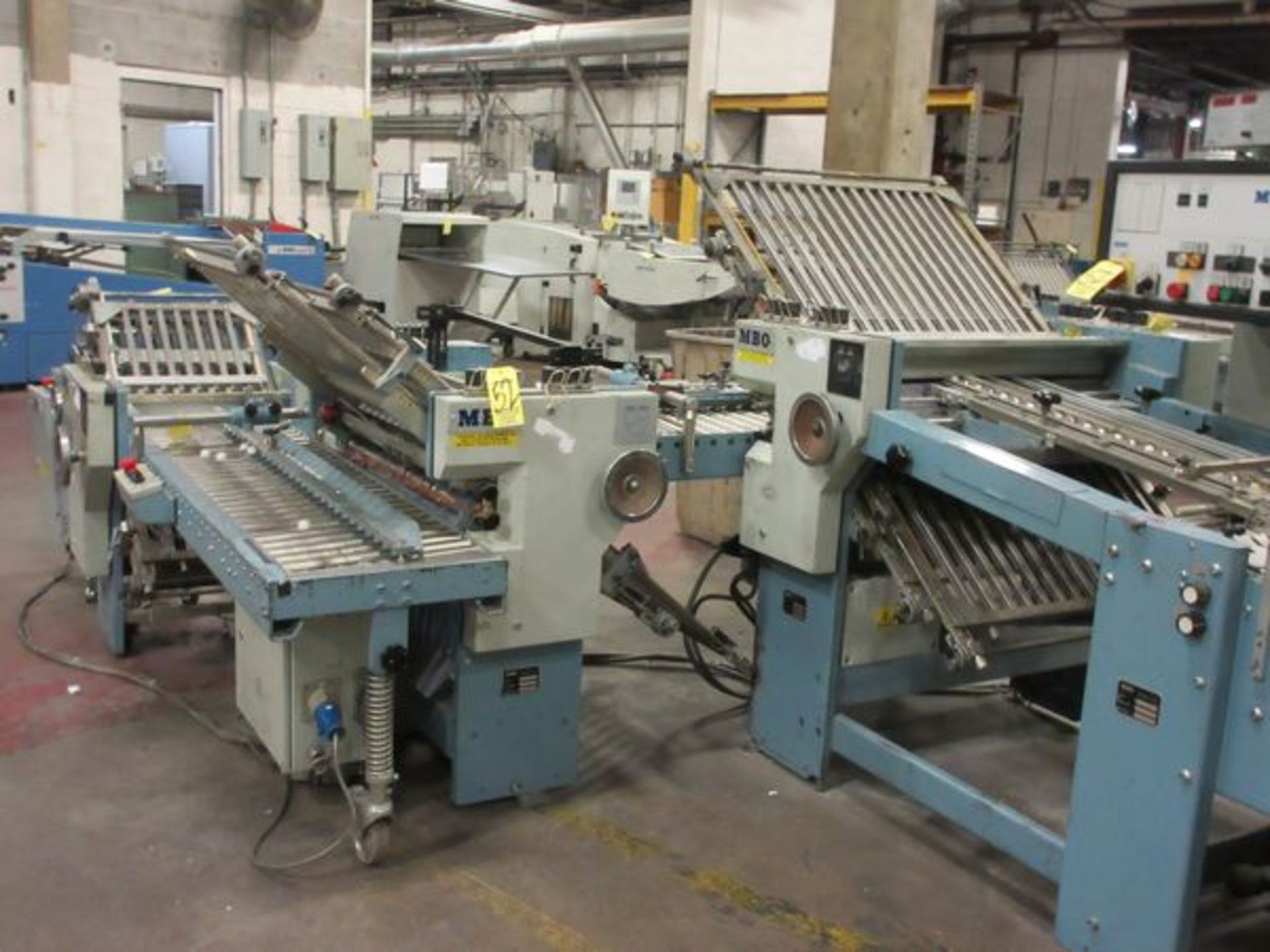 MBO Model B30-1, 30" Continuous Feed Folder, s/n J.0618, 4/4/4 w/MCC2 Electronic Counter, 2005 MBO - Image 6 of 7