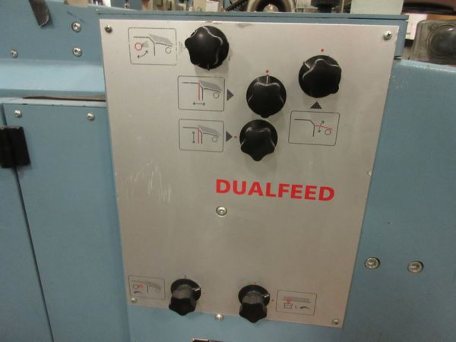 MBO Model B26S-C Dual Feed Folder, s/n T10/74, 4/4 Continuous Feed, 26" Cap., Perfection Vacuum - Image 5 of 6