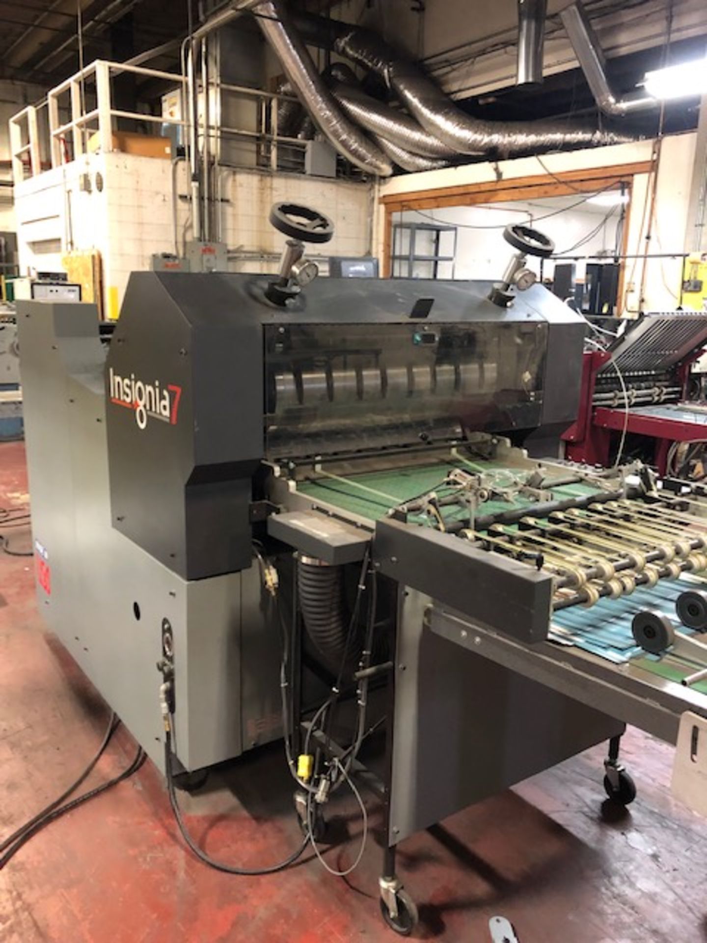 Rollem Insignia IS7DM 30" Rotary Die Cutter, s/n 145, Stripping Unit, Shingle Delivery, Receding - Image 4 of 9