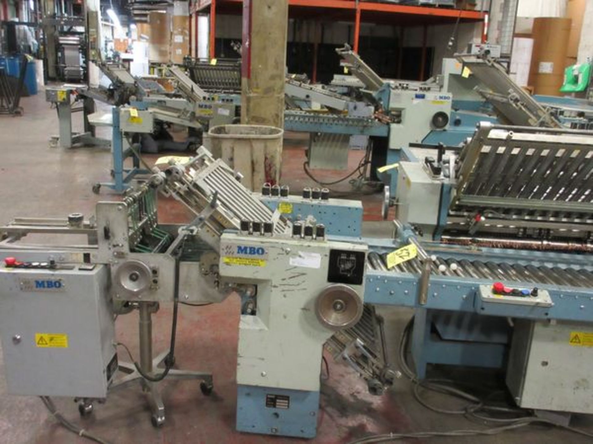 MBO Model B30-1, 30" Continuous Feed Folder, s/n J.0618, 4/4/4 w/MCC2 Electronic Counter, 2005 MBO - Image 4 of 7