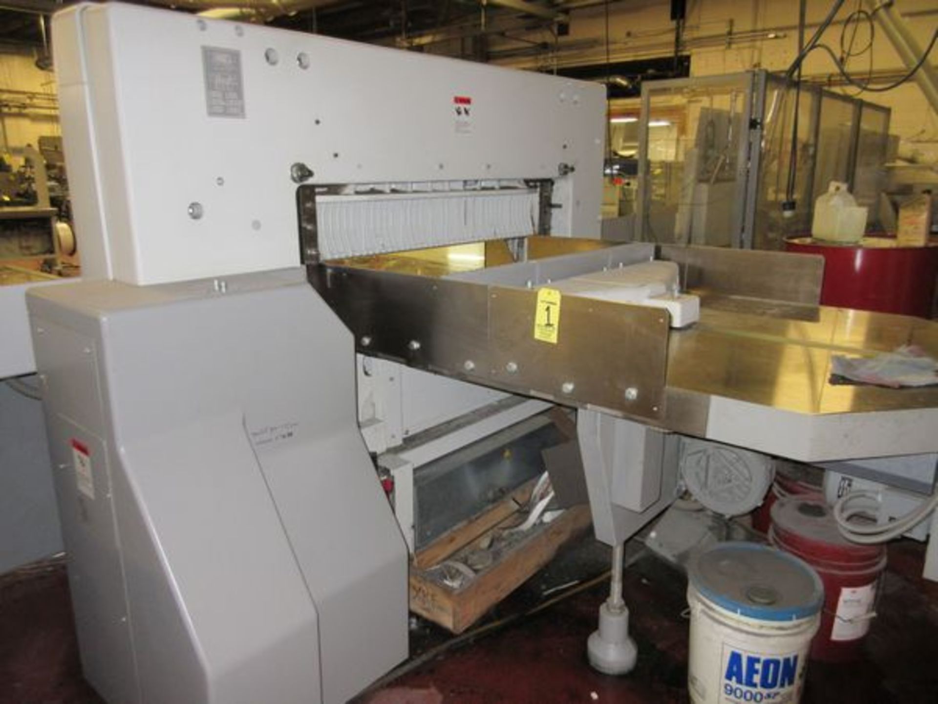 2007 Polar Model 115XT, 45" Paper Cutter, s/n 7731942, Air Table, Side Tables, Light, Curtain, - Image 5 of 5