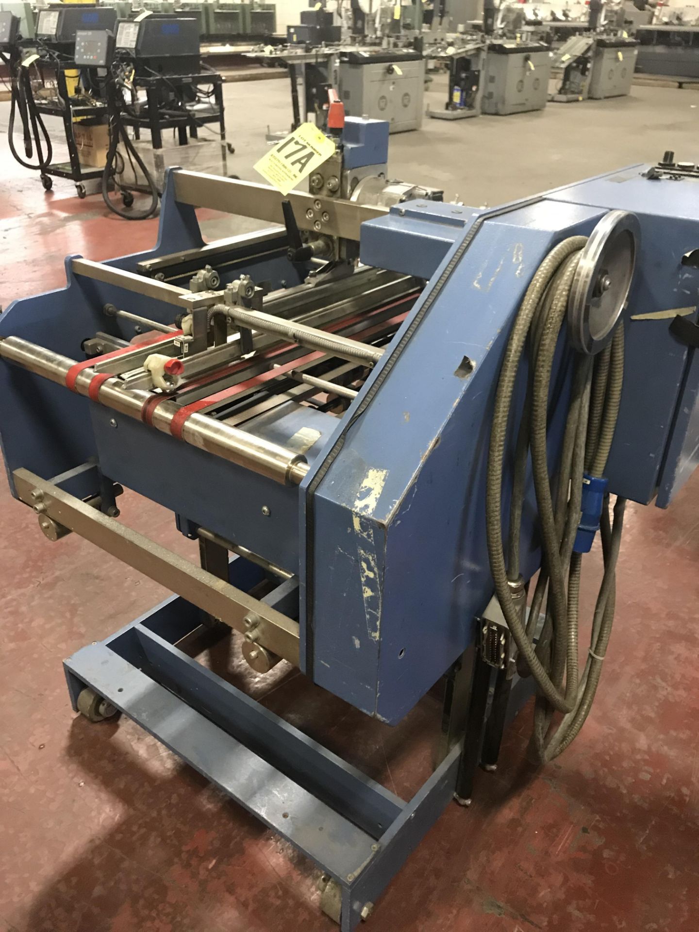 MBO B21-3-X Rollaway Knife Folding Unit, s/n V11/39 (RIG/LOAD FEE $25.00) - Image 3 of 3