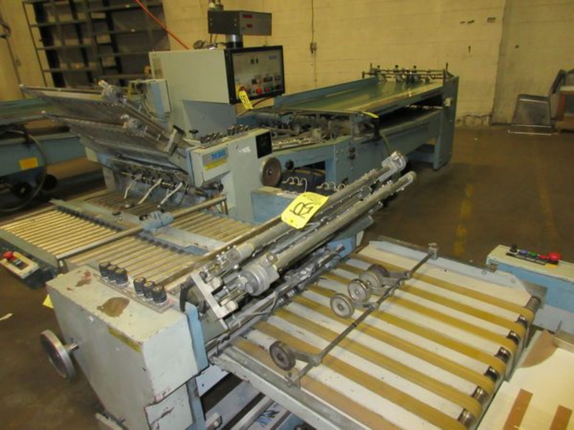MBO Model B26-C, 26" Continuous Feed Folder, s/n P11/50, MCC3 Electric Counter, MBO Right Angle - Image 5 of 5