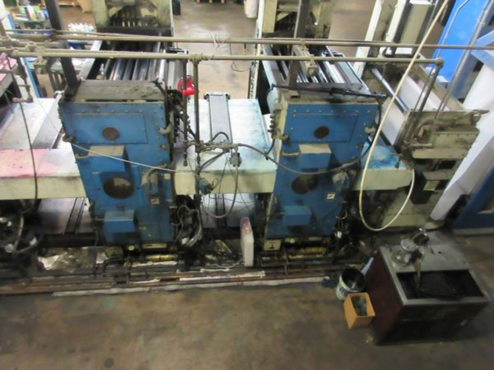 1994 Heidelberg/Harris Model M1000BE, 5-Color Single Web Offset Printing Press, s/n 0B7494-5 ( - Image 12 of 15