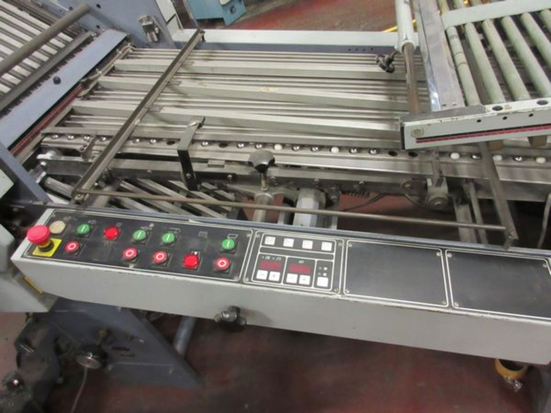 Stahl Mod. TF-66.3/4-4-4-PF-N Continuous Feed Folder, s/n 48855-216082, w/Stahl PCS100 D.R.O., - Image 5 of 6