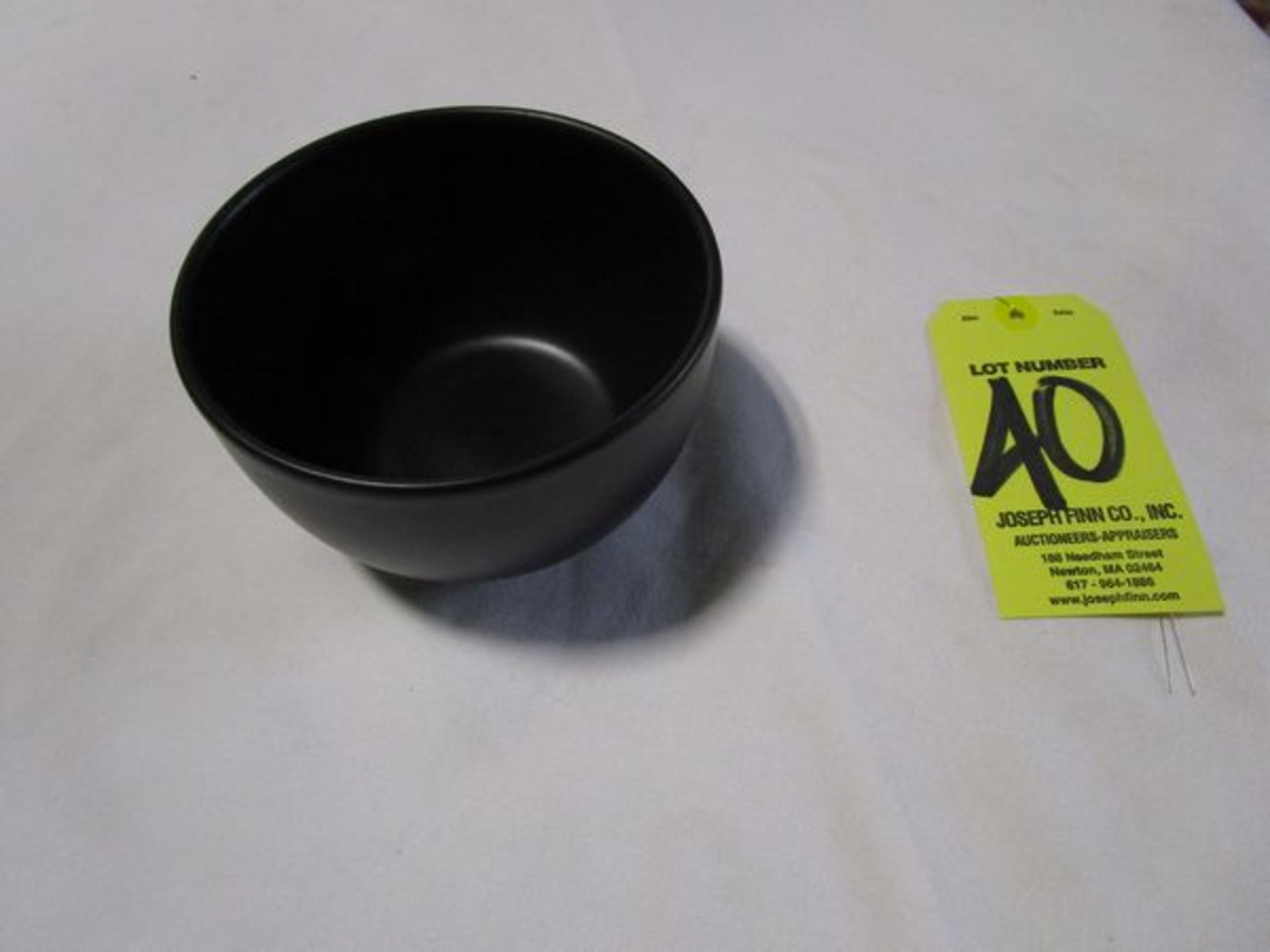 LOT (32) Black Matte 5" Bowls in (2) Crates