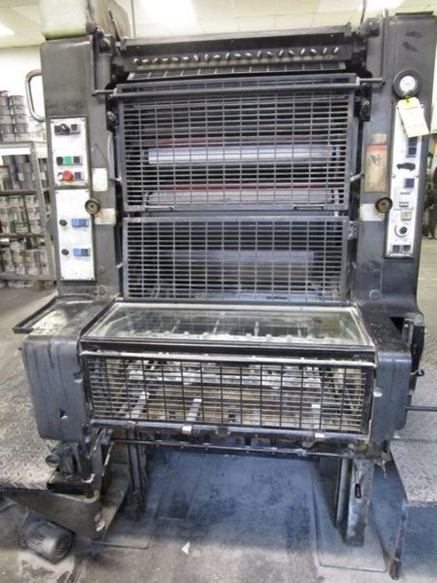 Heidelberg Type MOZP 2-Color Press, s/n 609-706 with Standard Dampening (Located in Palmer, MA) - Image 2 of 7