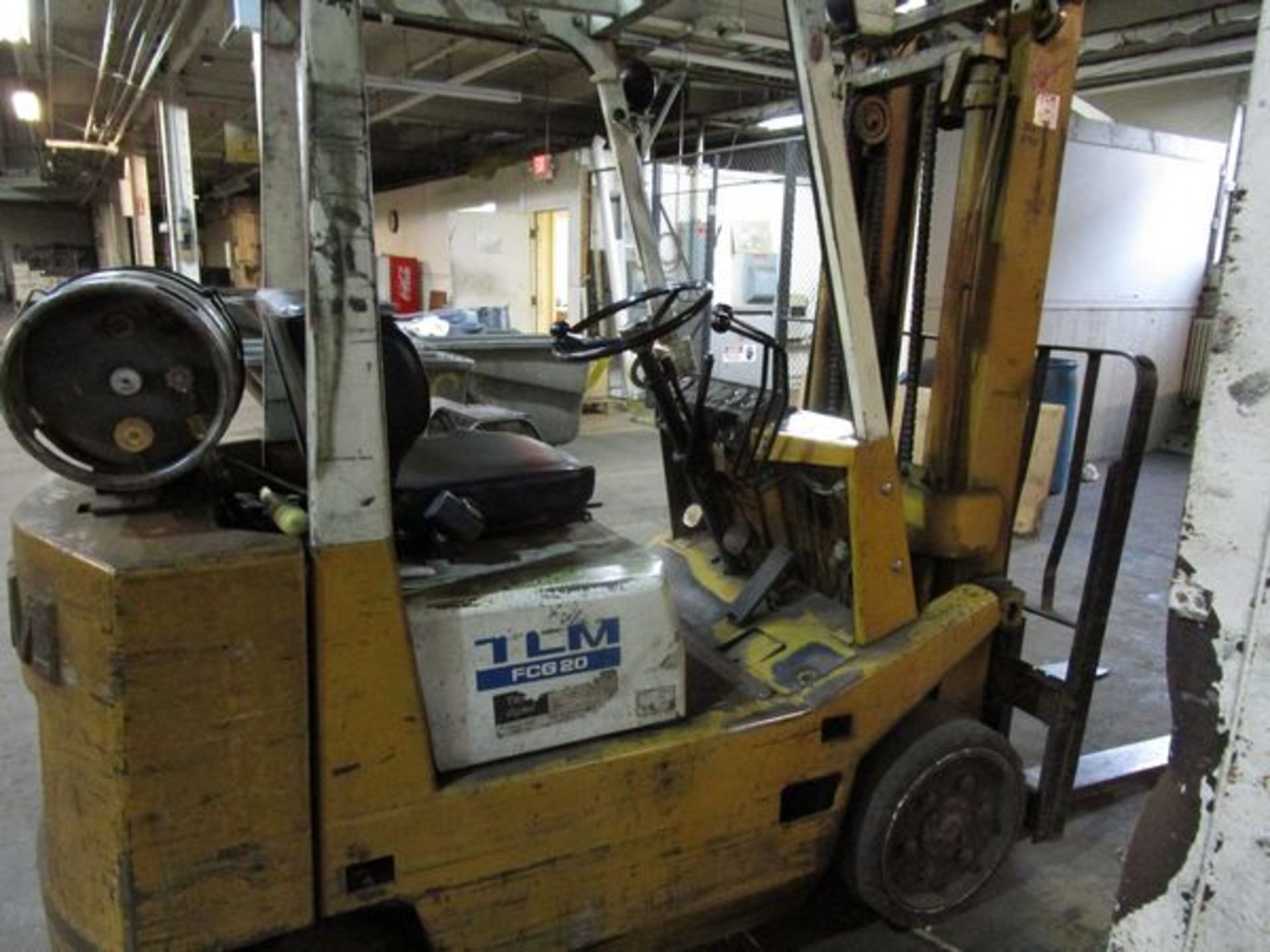 TCM FCG N6 LPG Forklift, s/n 49000175, 4000 Lb., 9797 Hrs. (Located in W. Springfield, MA) (LATE - Image 2 of 3