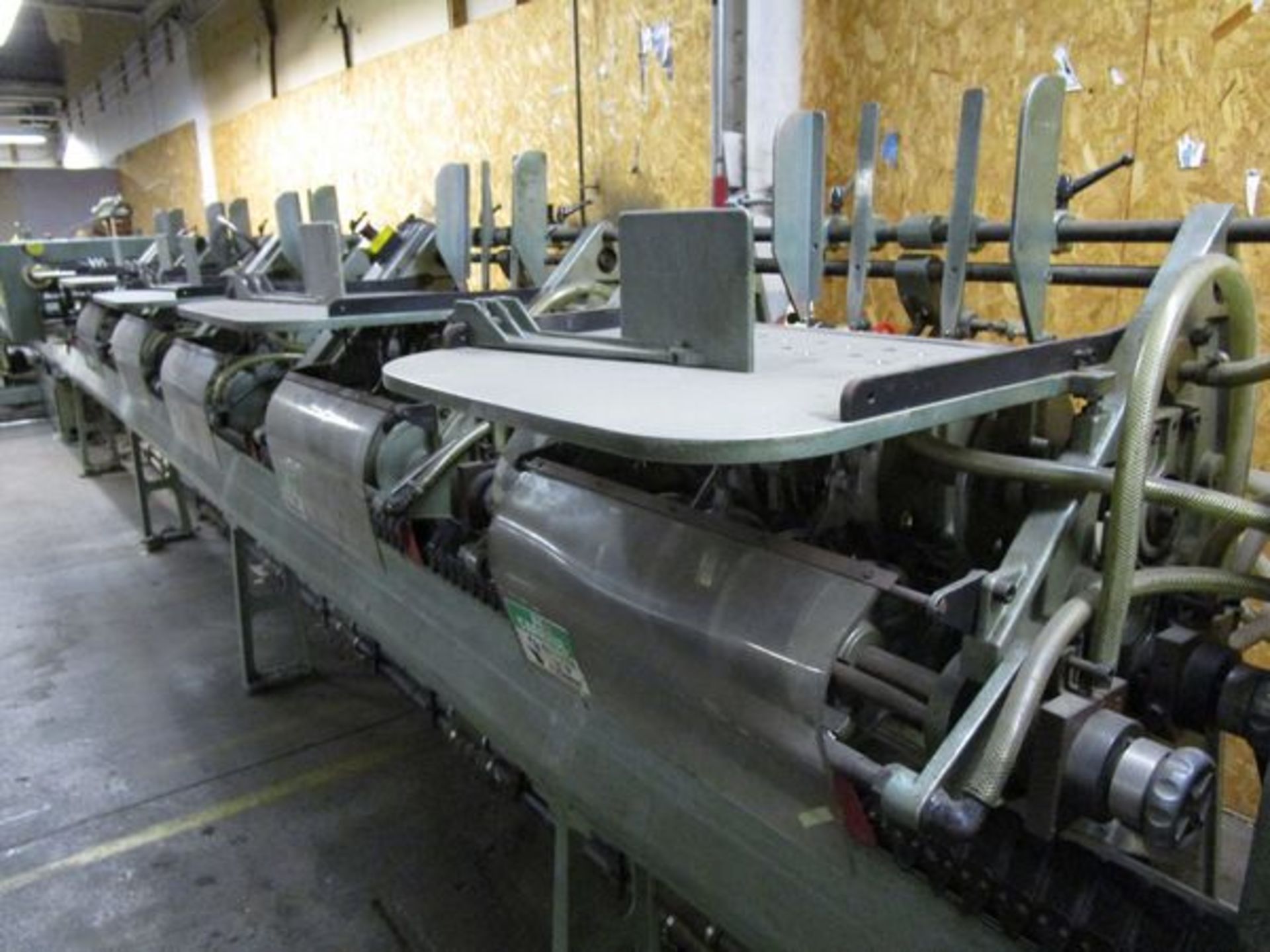 Muller Martini Saddlestitcher w/(8) Mod. E6/50 Pockets, 1529 Cover Feeder, s/n 947855, 235-8 2- - Image 2 of 11