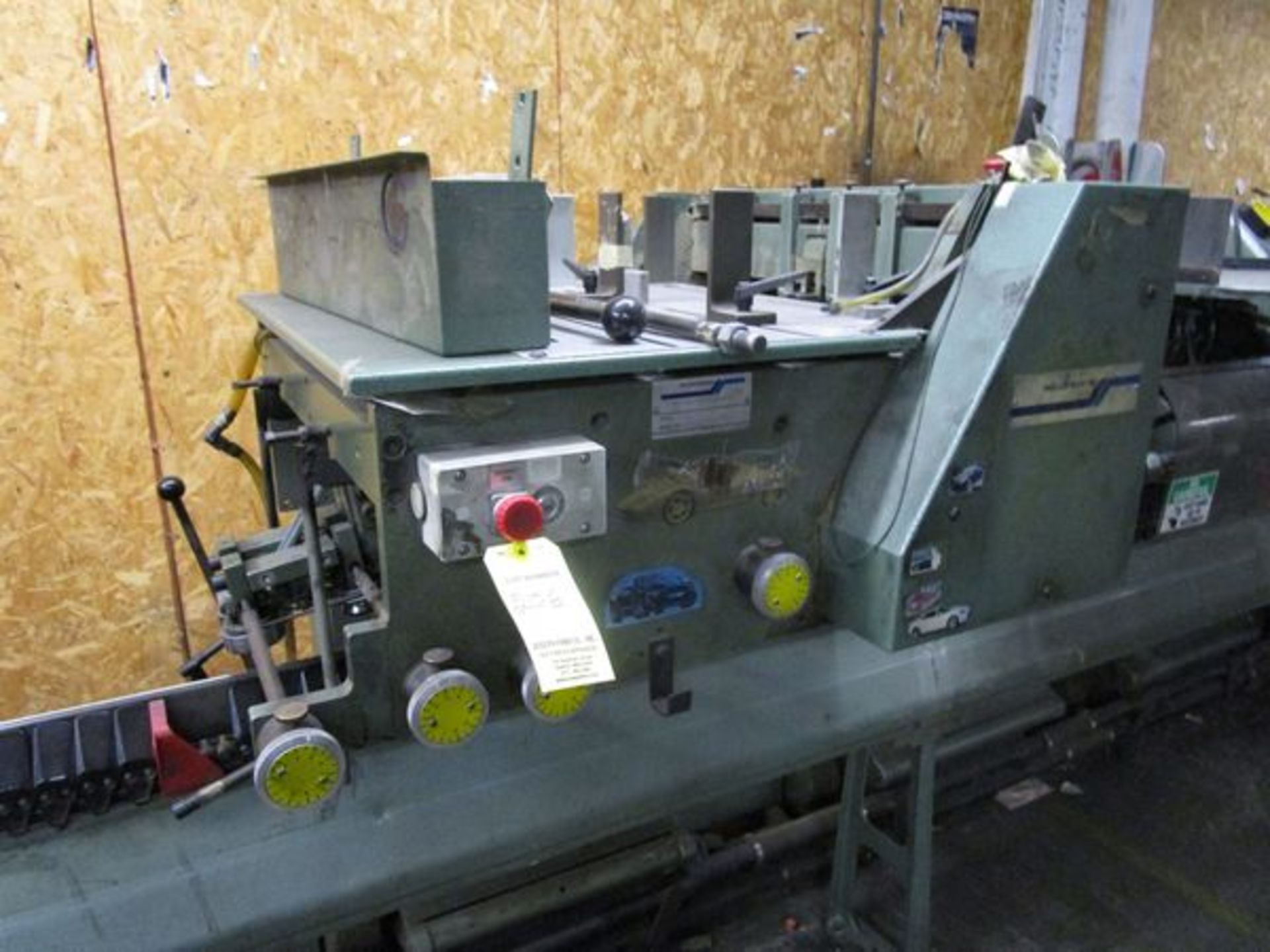 Muller Martini Saddlestitcher w/(8) Mod. E6/50 Pockets, 1529 Cover Feeder, s/n 947855, 235-8 2- - Image 4 of 11