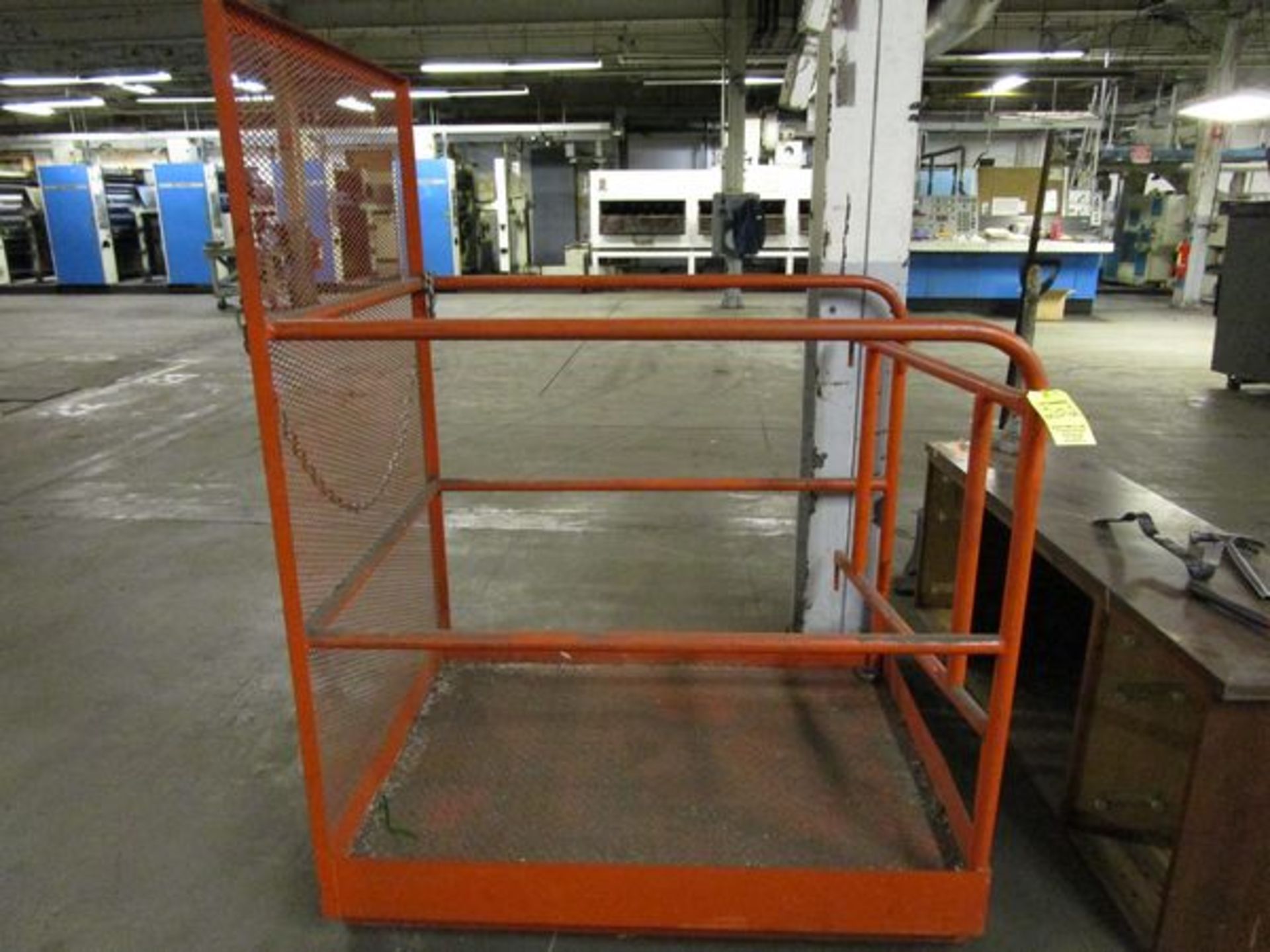 Man Lift Cage (Located in W. Springfield, MA)