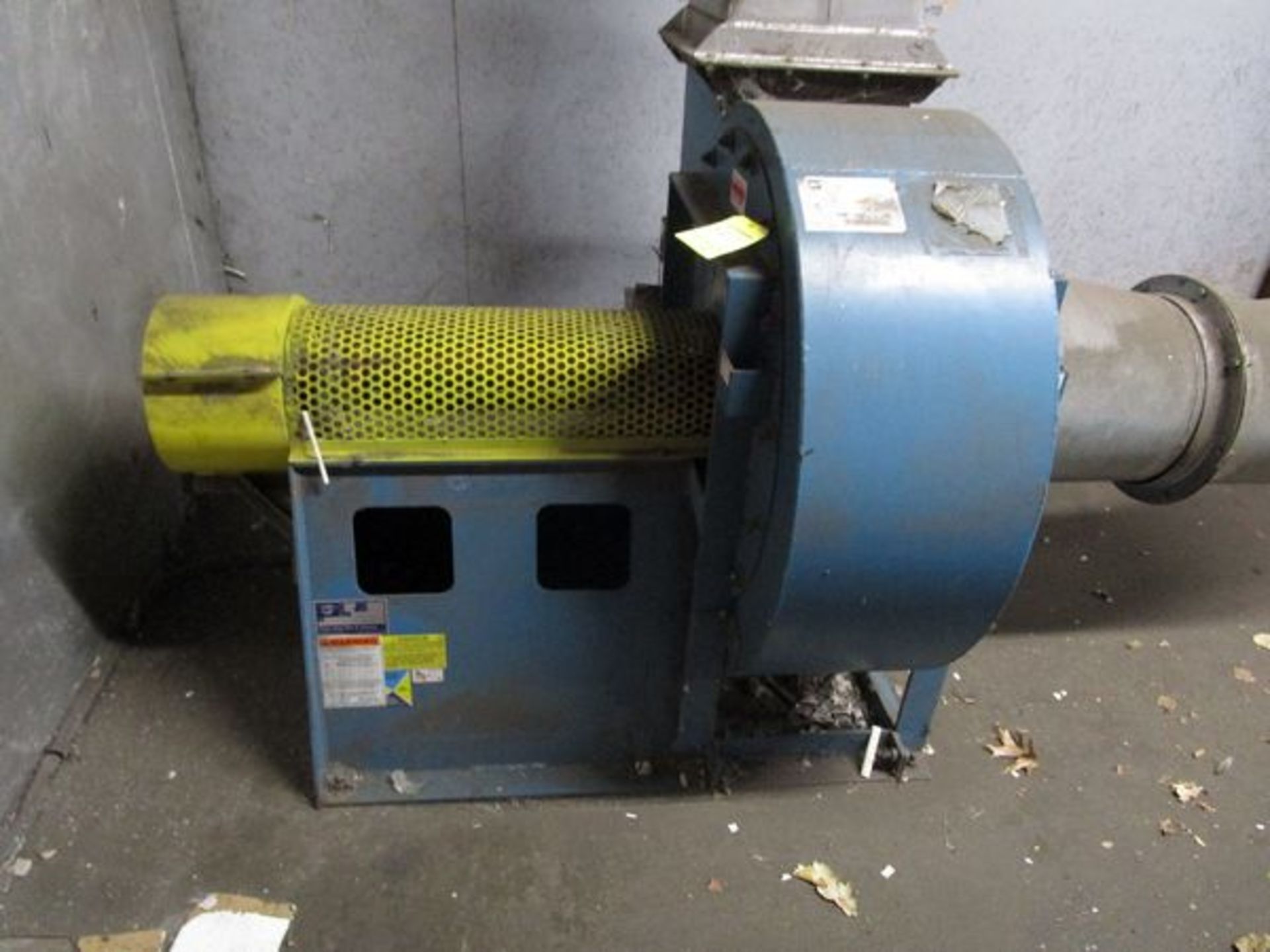 Twin City Fan Type RBW-SW Blower, Size 915, s/n 05-206976-1-1, 20 HP w/Cyclone (Located in W.