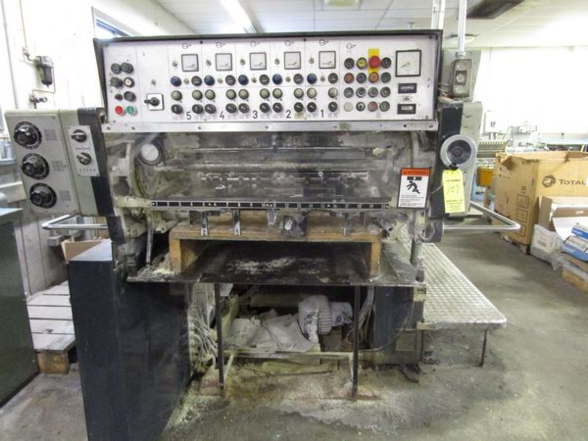 Miller TP74 5/C 29" Offset Sheet Fed Perfector s/n G21086 w/C3 Console (Located in Palmer, MA) - Image 2 of 6