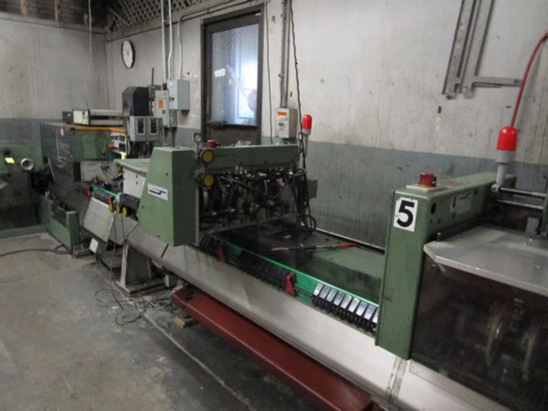 1996 Muller Martini 321 Saddlestitcher w/(6) 306 Pockets & 1529 Cover, 890 Trimmer, s/n 91-05171, - Image 4 of 9