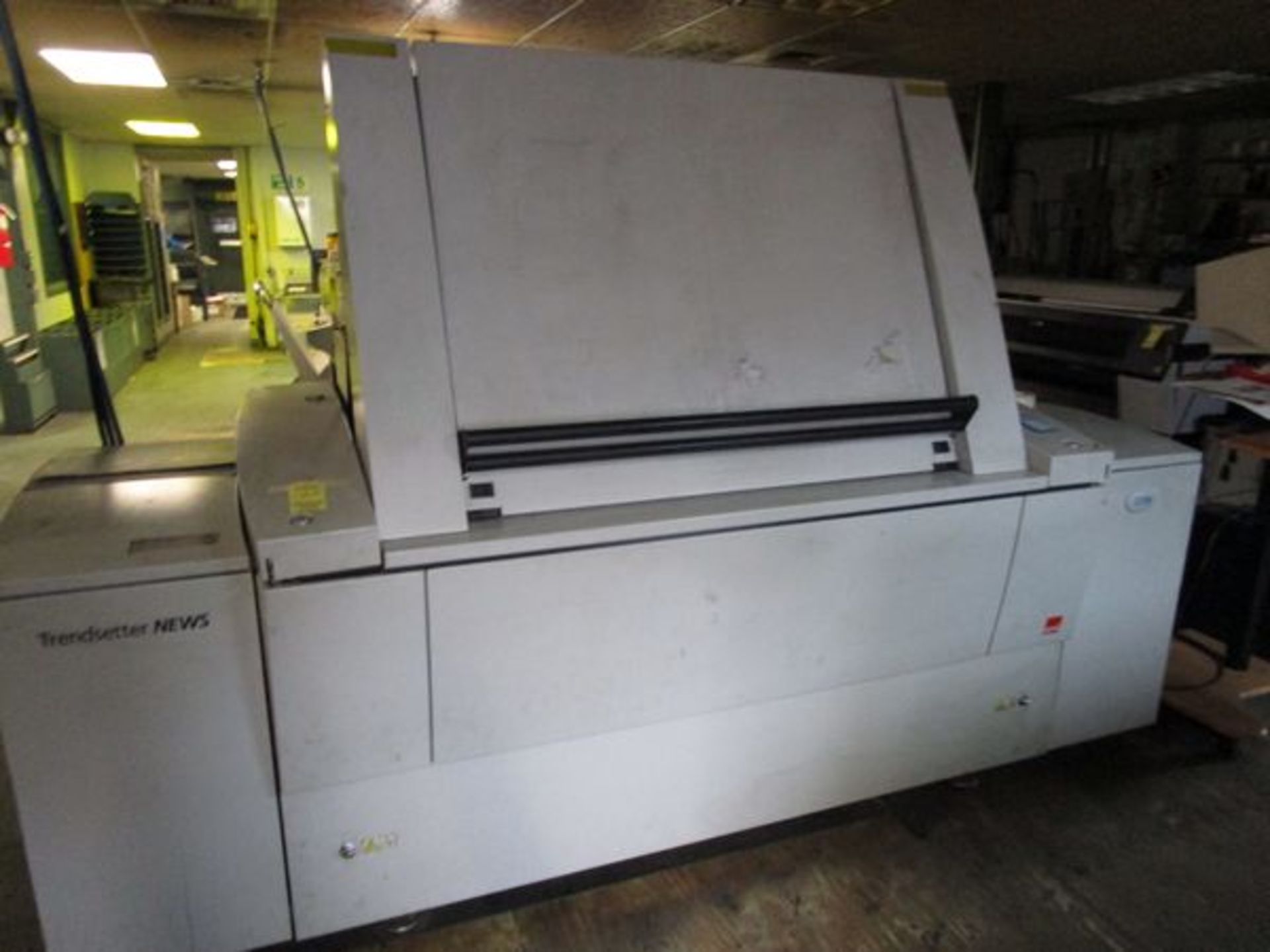 2004 Creo Trendsetter News Mod. TSM Square Spot CTP Unit, s/n NM211, w/RIP (Located in Palmer, MA)