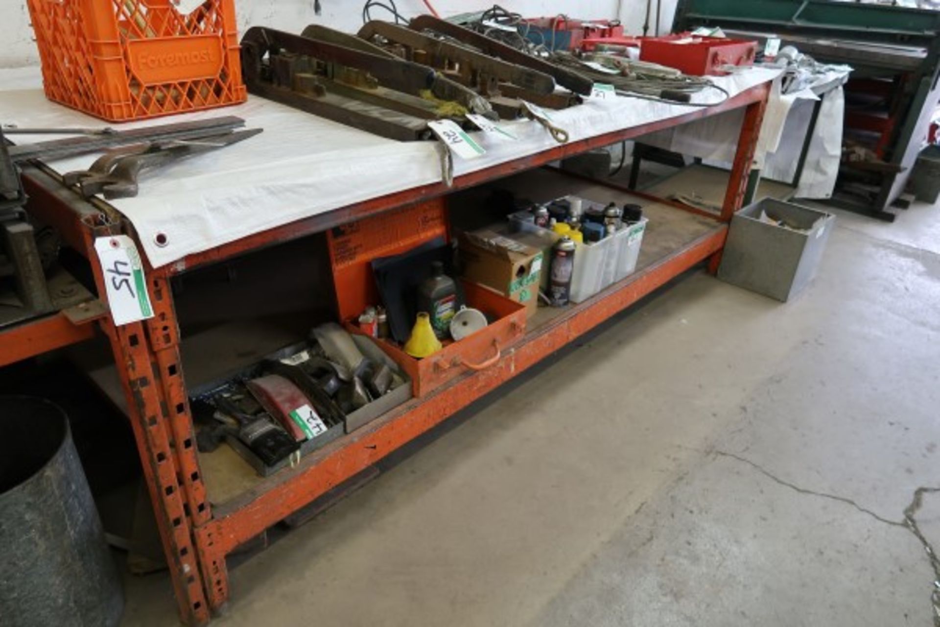 PALLET RACKING WORK BENCH