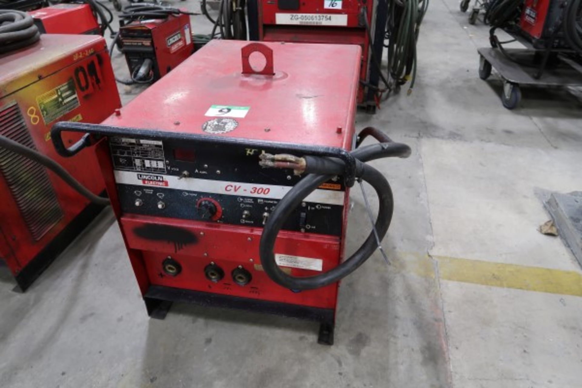 LINCOLN CV-300 WELDER, 3PH