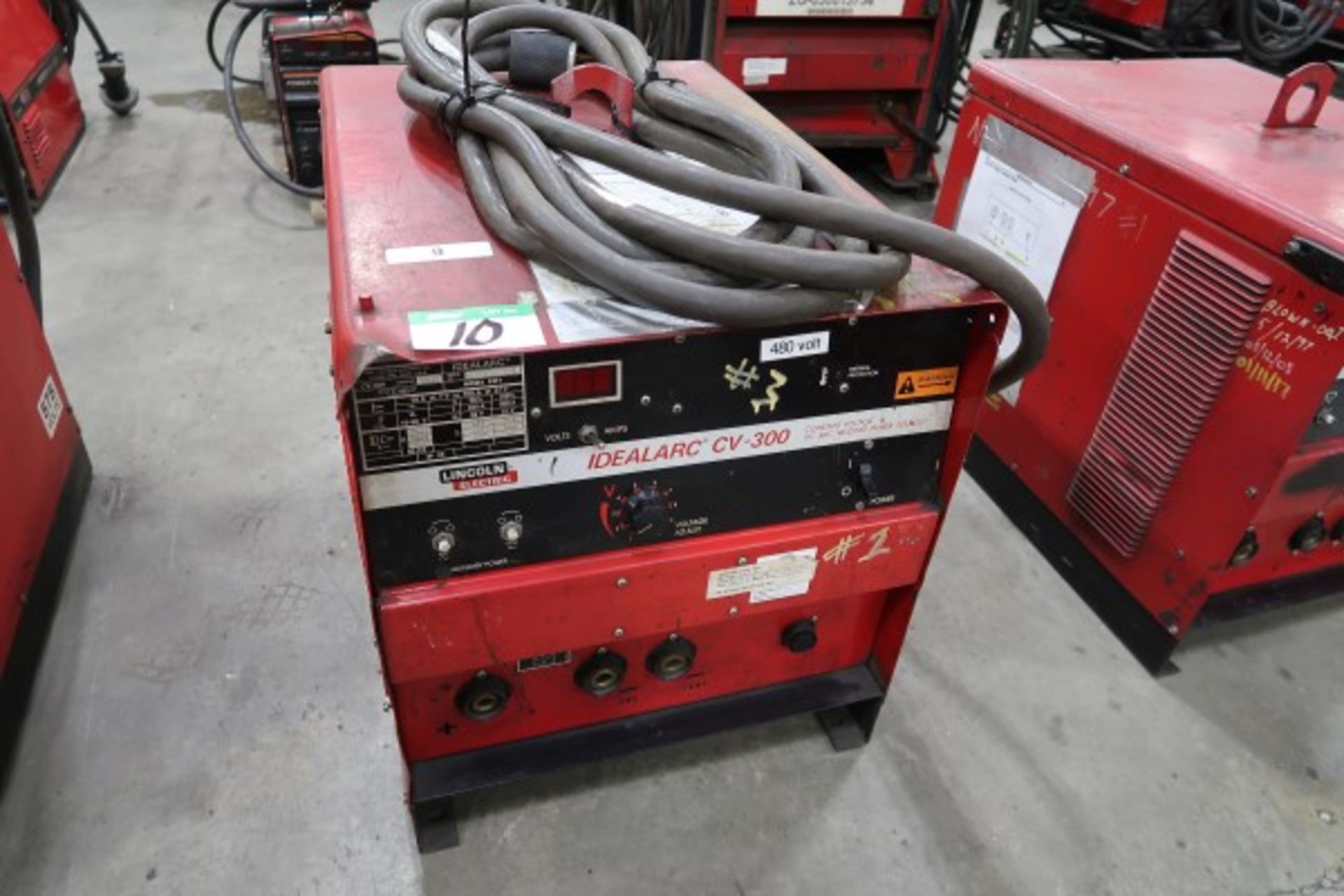 LINCOLN CV-300 WELDER, 3PH