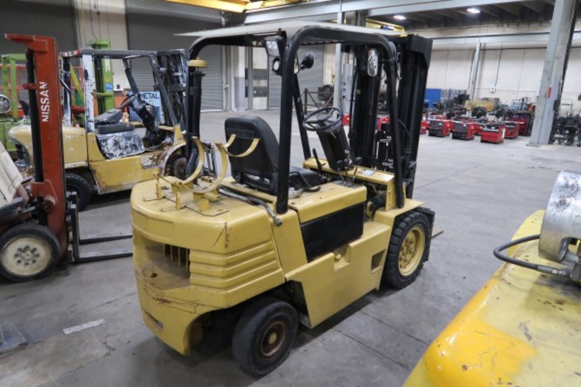 DOOSAN G305 5,000 LB. CAP. FORKLIFT, PROPANE, 188IN LIFT, CUSHION RUBBER S/N 12-09257, SS - Image 3 of 5