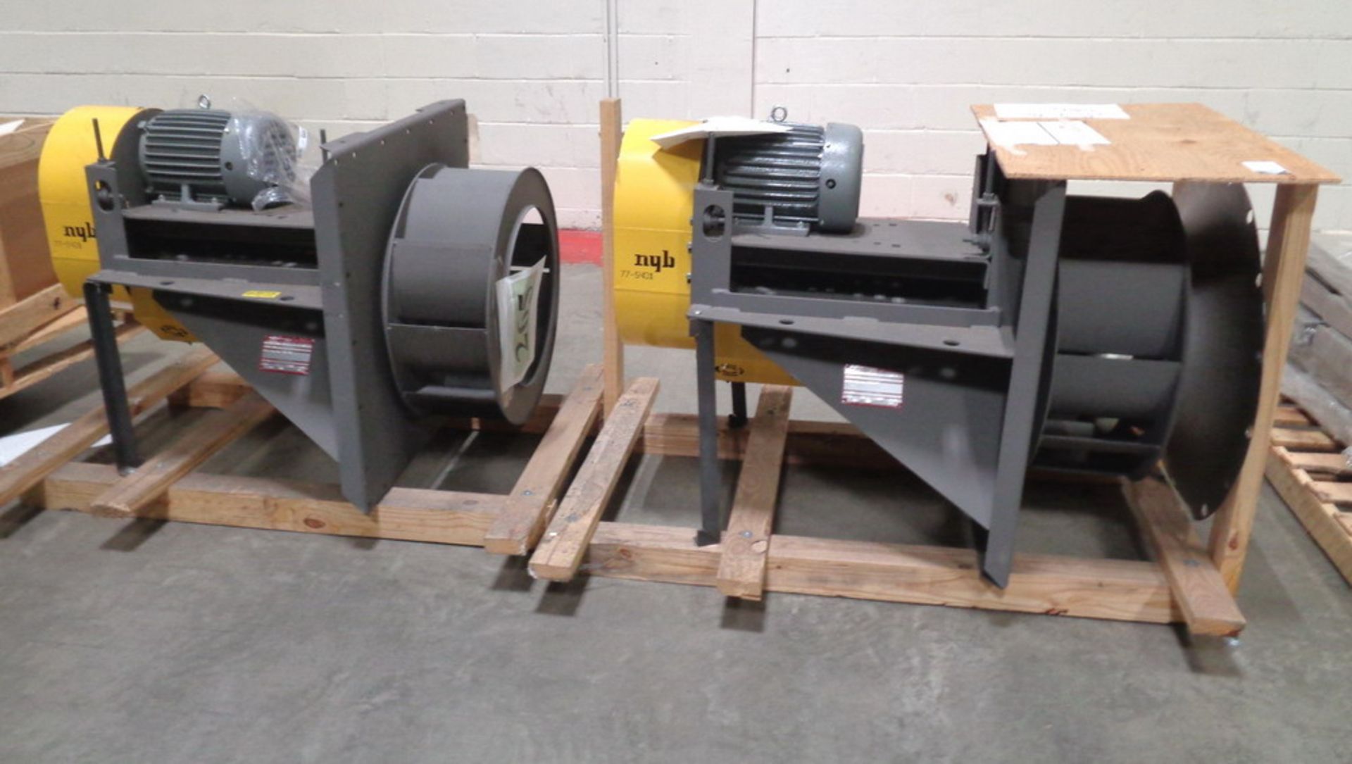 New York Blower , 5 HP Explosion Proof Motor, 24ACF, possibly unused, new 2012 - Image 2 of 5