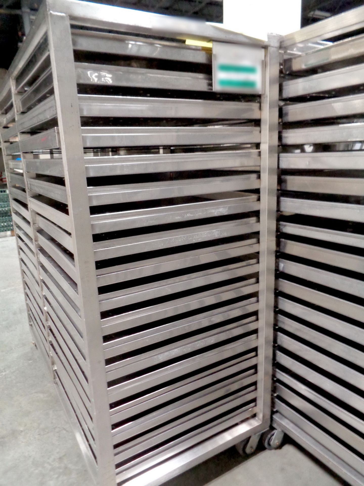 SS Oven Cart/Truck with 36 trays, each tray 30" x 30" x 2" - Image 3 of 3