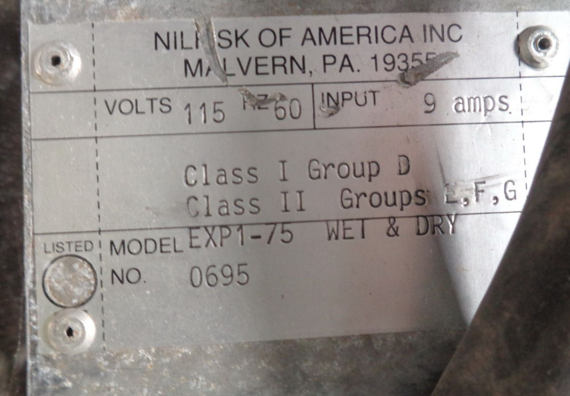 Nilfisk SS Vacuum, Model EXPI-75 Wet + Dry - Image 3 of 3