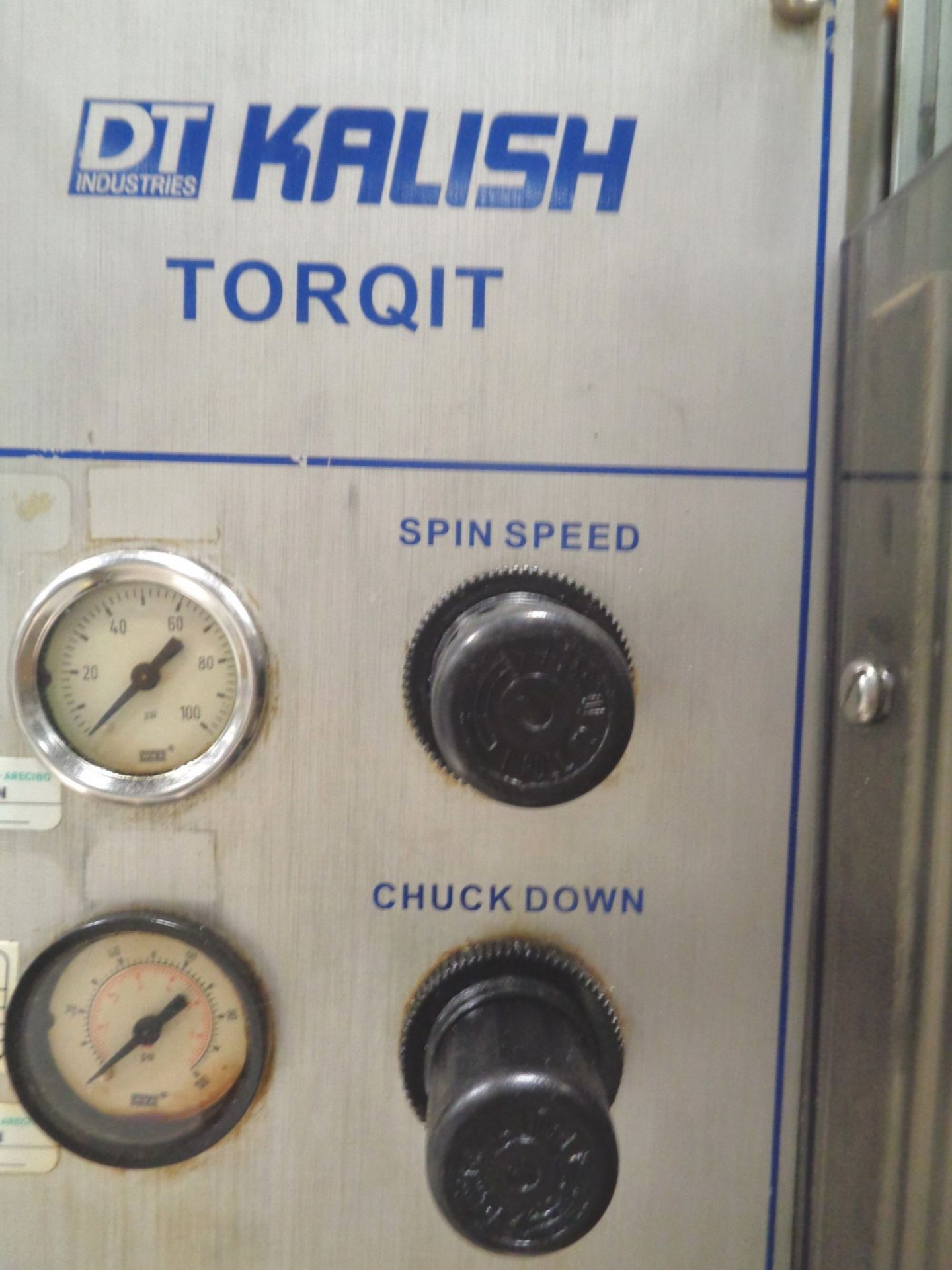 Kalish Automatic Cap Tightener/Torquing machine, Model Torqit - Image 4 of 7
