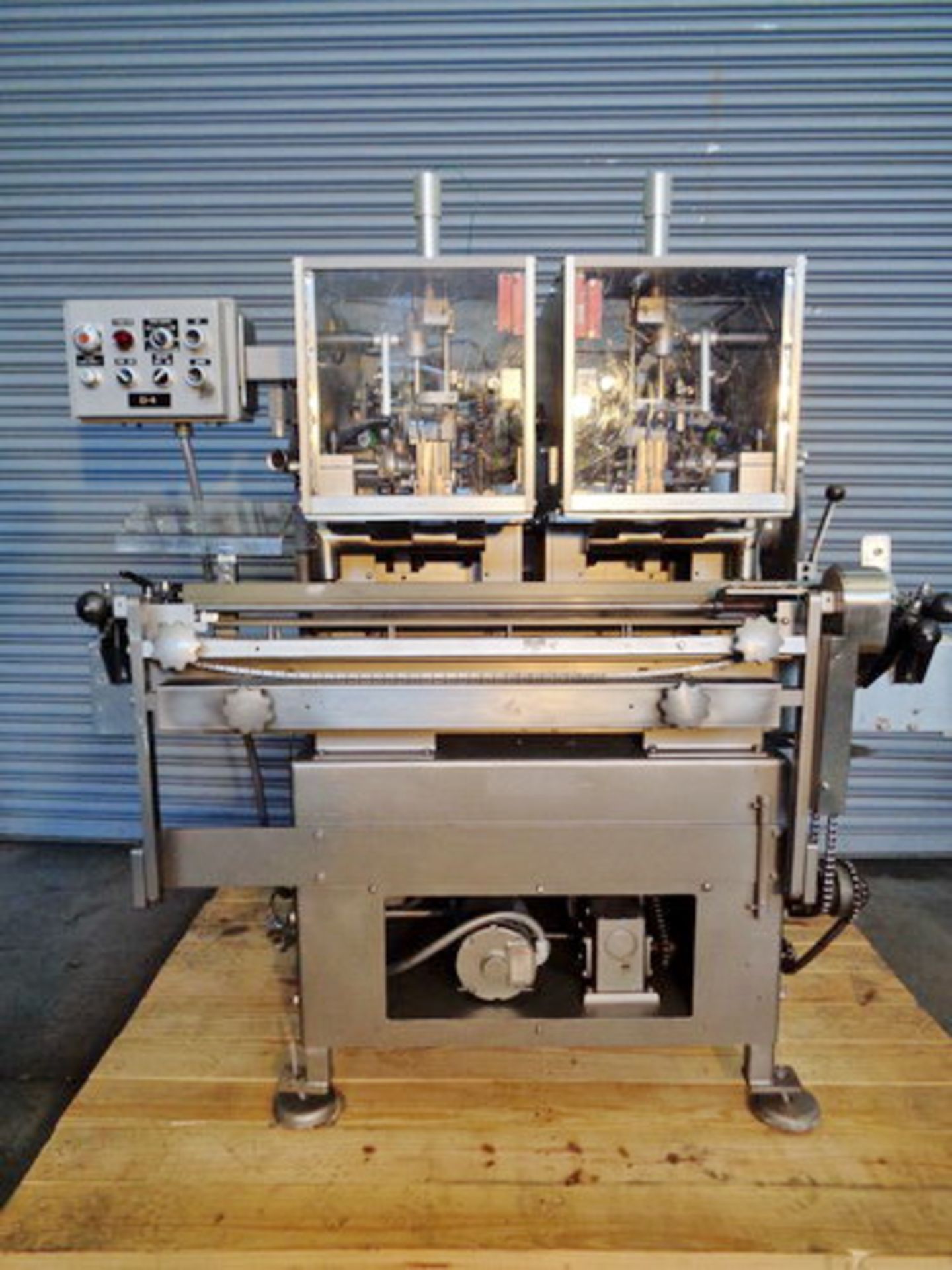 Lakso Cottoner Model 300, S/N 121. Fully automatic twin head cotton inserter. - Image 2 of 10