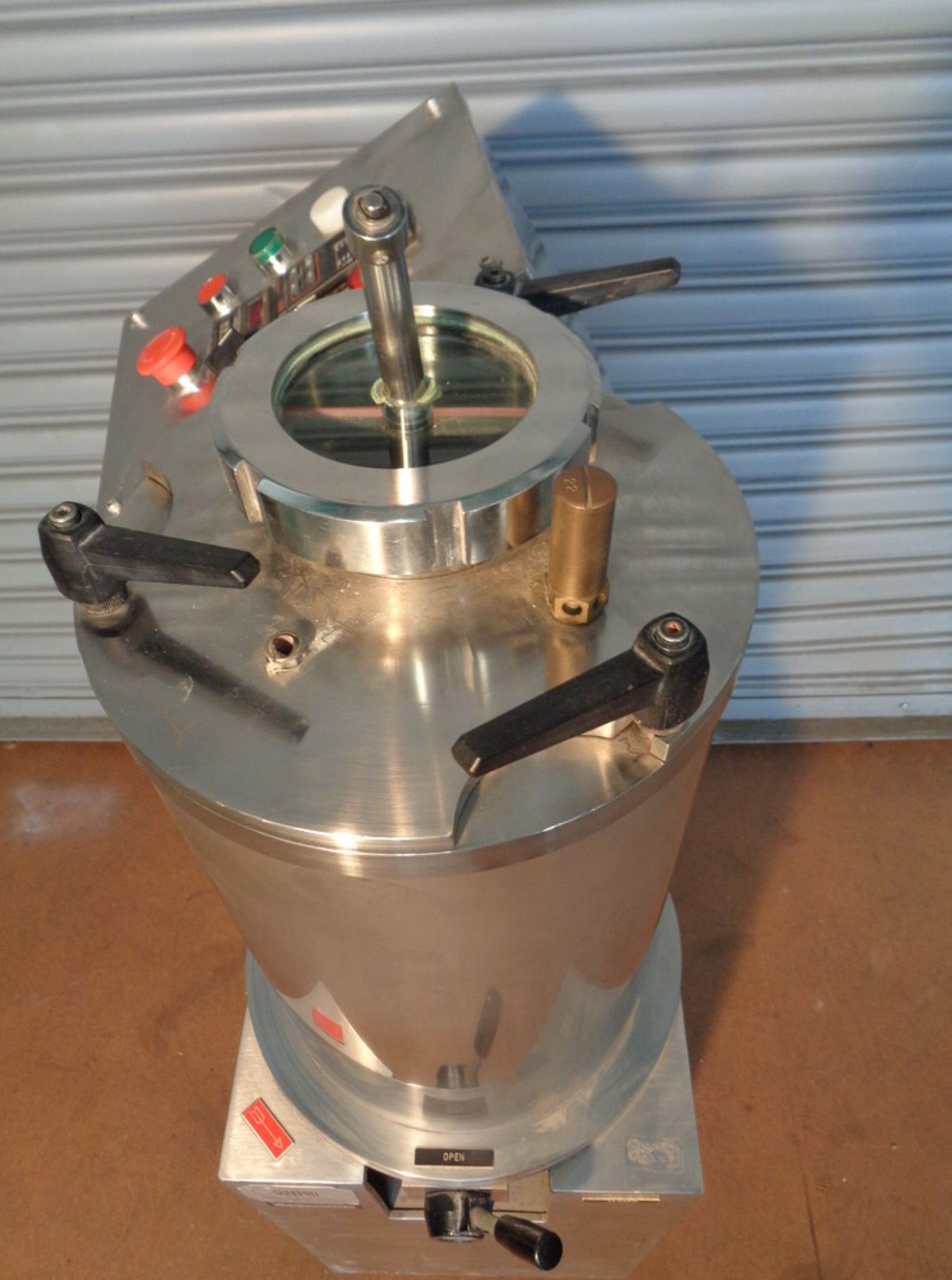 Jaygo (Sonopro) 10 liters Jacketed Dispersion and Grinding Media Mill, S/N 1029968. - Image 4 of 8