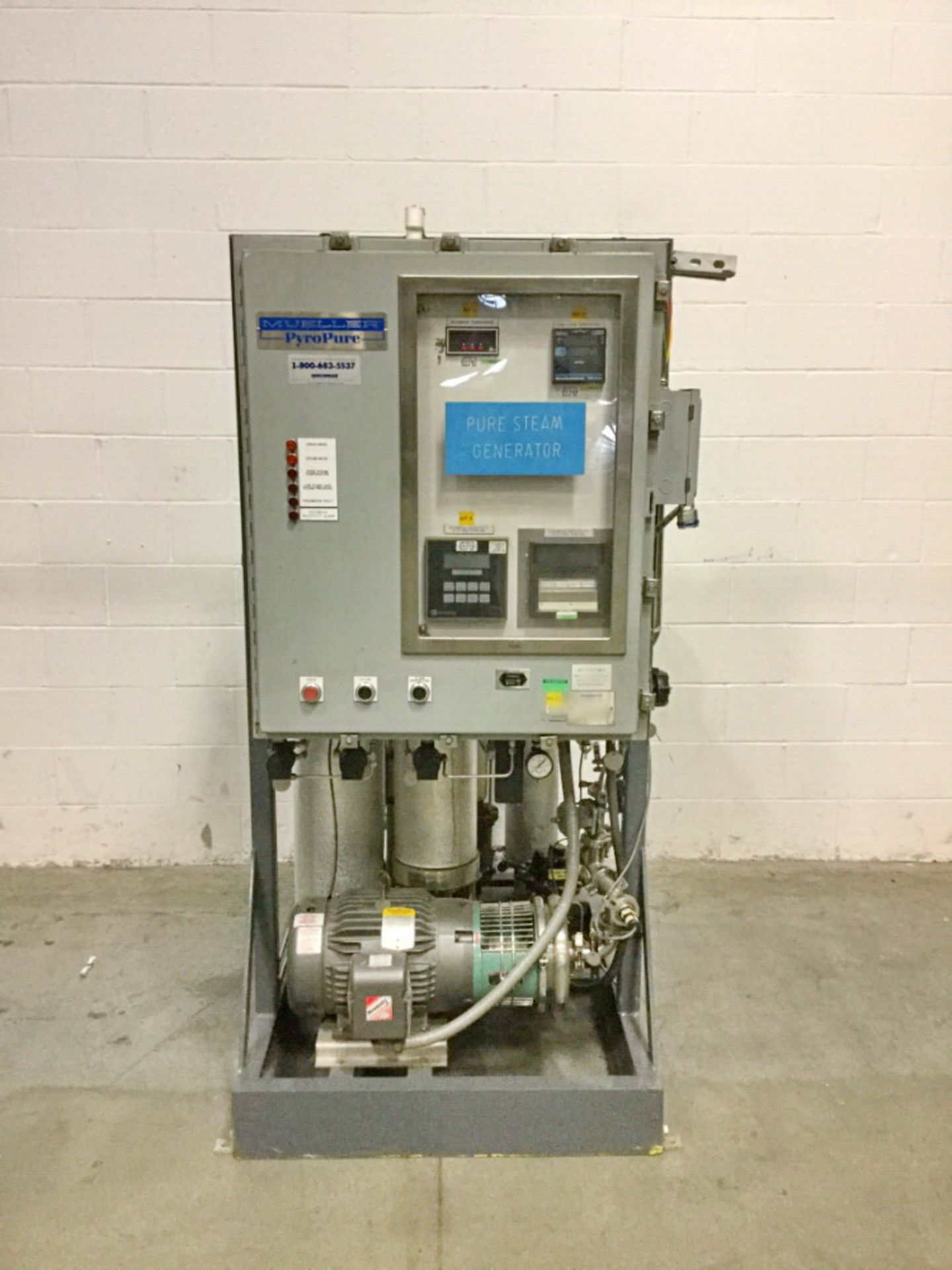 Mueller Biopharm Systems PuroPure Pure Steam Generator, Model PSG 2001, S/N 140035-2