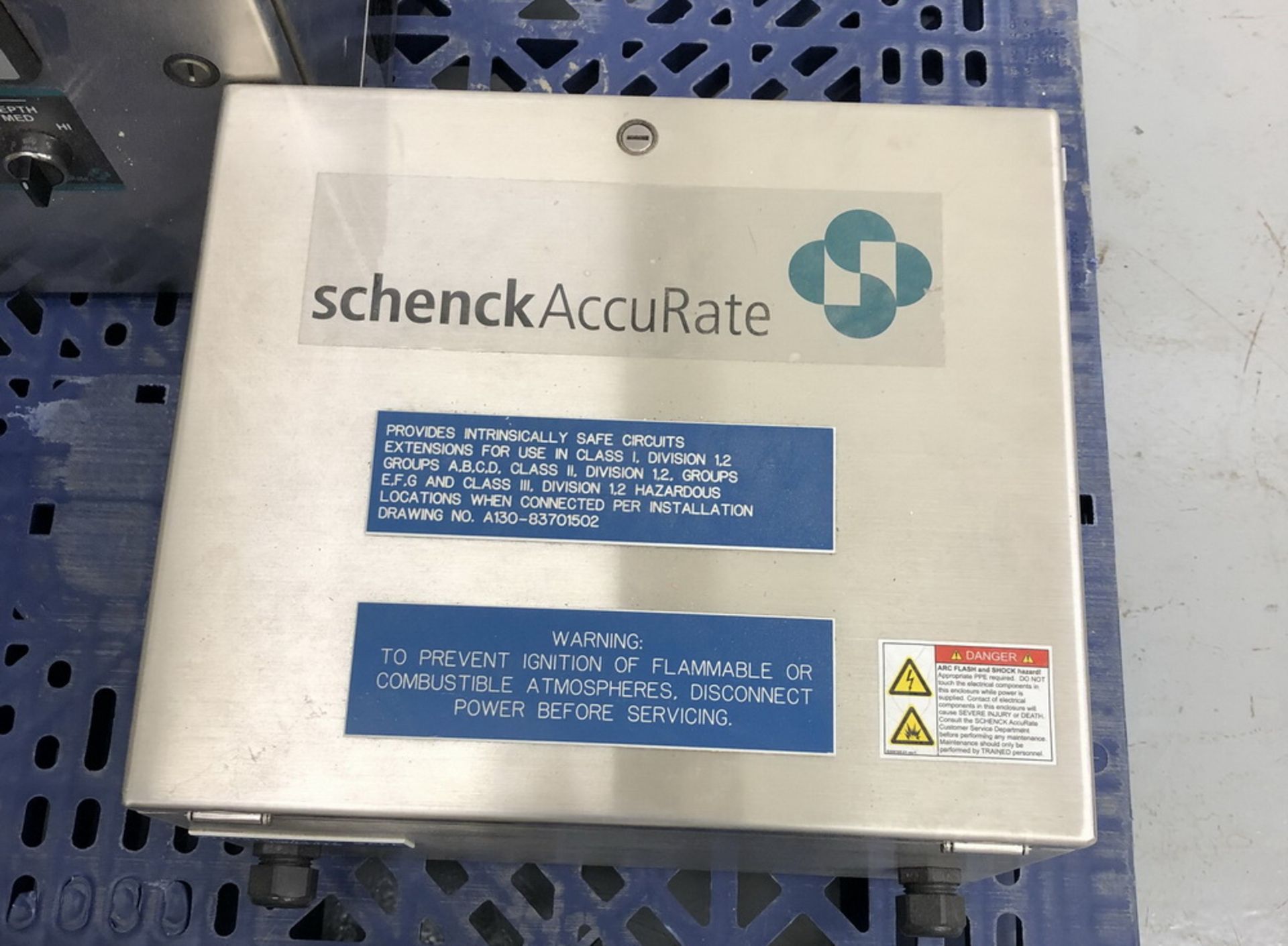 AccuRate (Schenck) Powder Feeding System, Model PF-ARG-3000 - Image 4 of 8