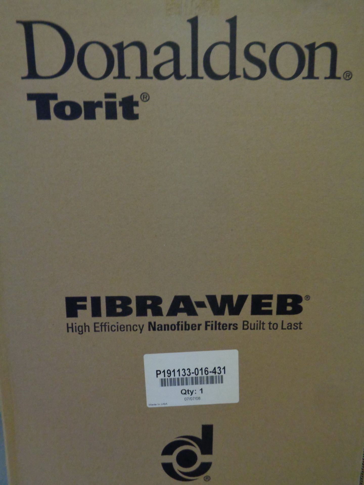 (9) Donaldson Torit Ultraweb Cartridge Filters, Model 20630 - Image 2 of 3
