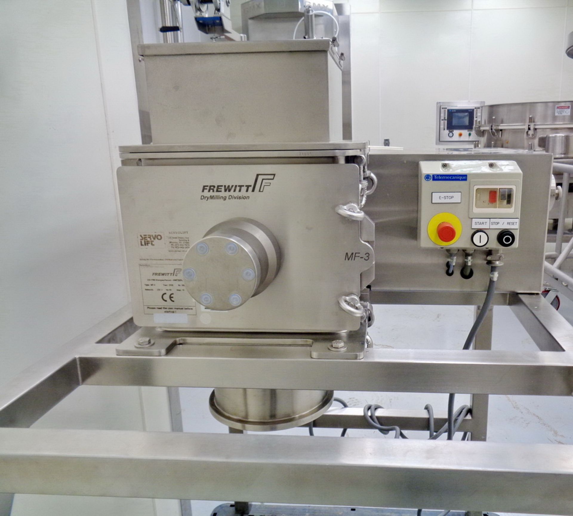 UNUSED Frewitt Stainless Steel Oscillating Granulator, Model MF-3, S/N 08011021005 - Image 3 of 10