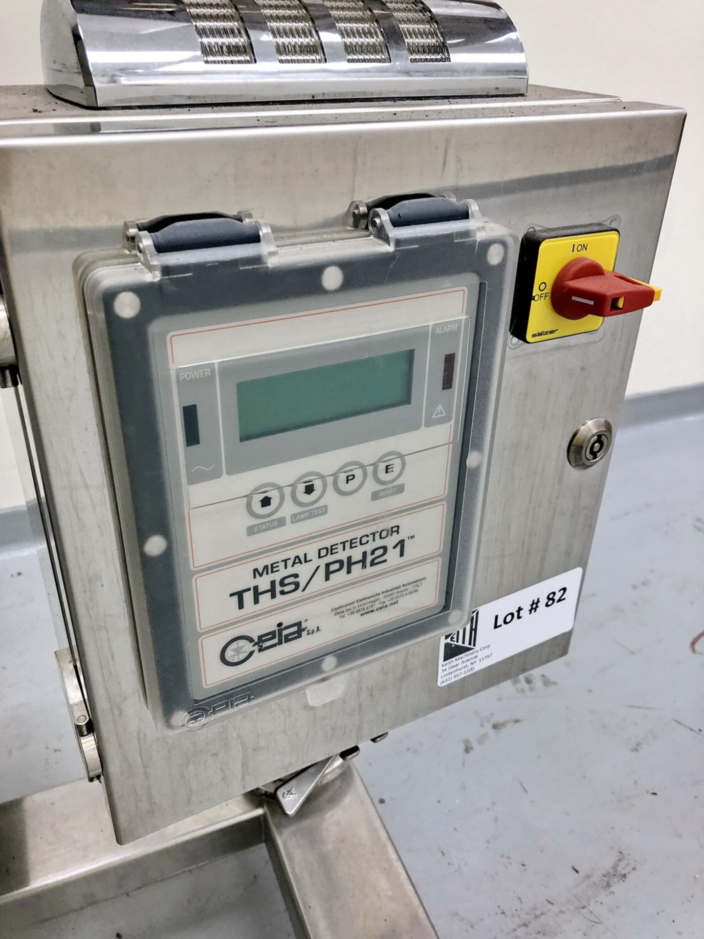 Ceia Metal Detector, Model THS/PH21 - PT3, S/N 20700209014 - Image 2 of 5