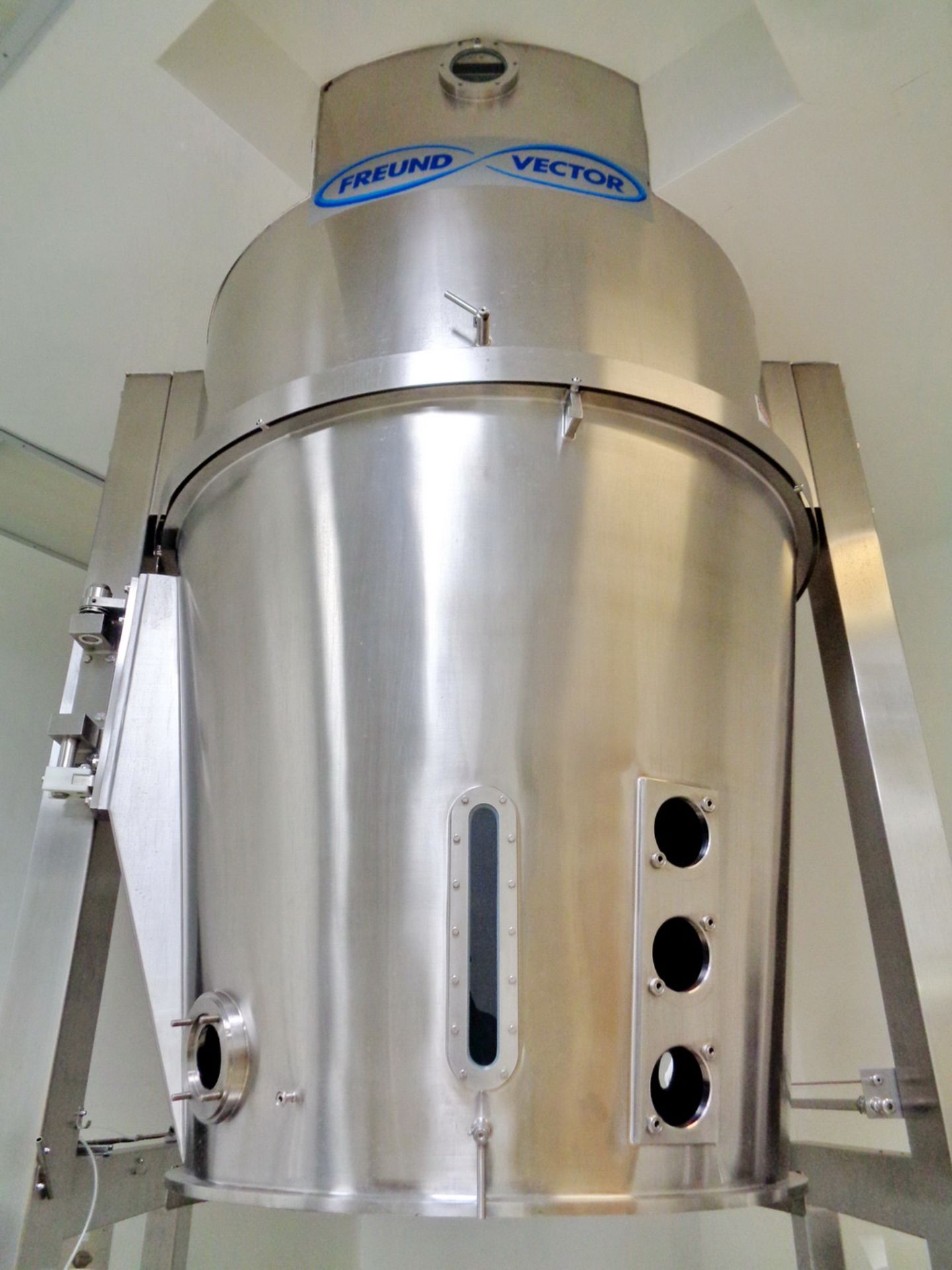 Vector Stainless Steel Fluid Bed Dryer, Model VFC-120M, SN FL-478, Project #46254 and 46613 - Image 6 of 35