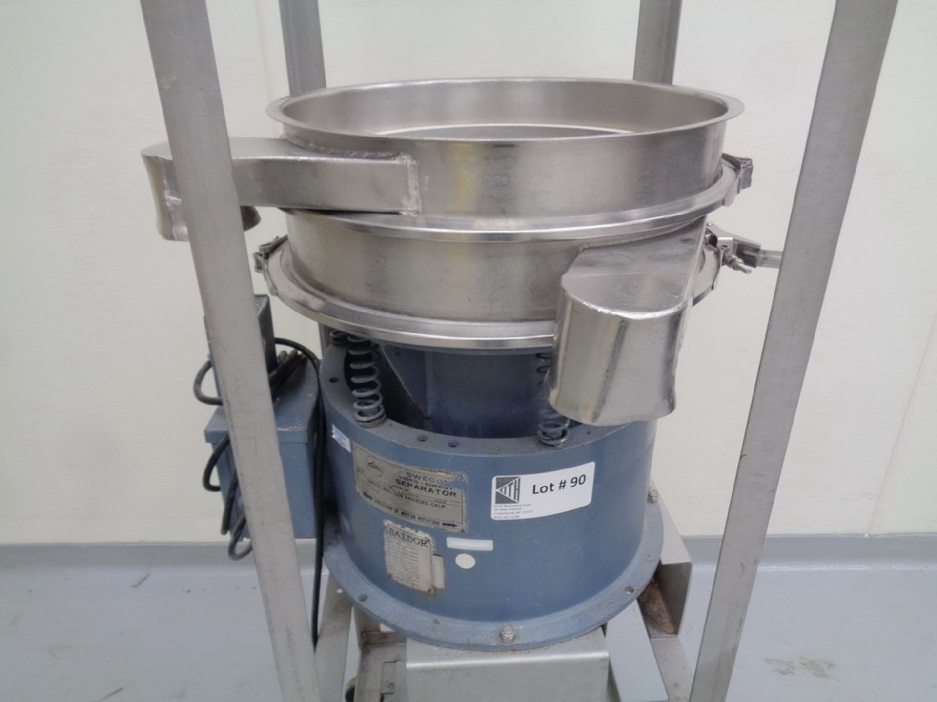 Sweco 18" Double Deck Stainless Steel Sifter, Model LS18S333, S/N LS18-275-37 - Image 2 of 6