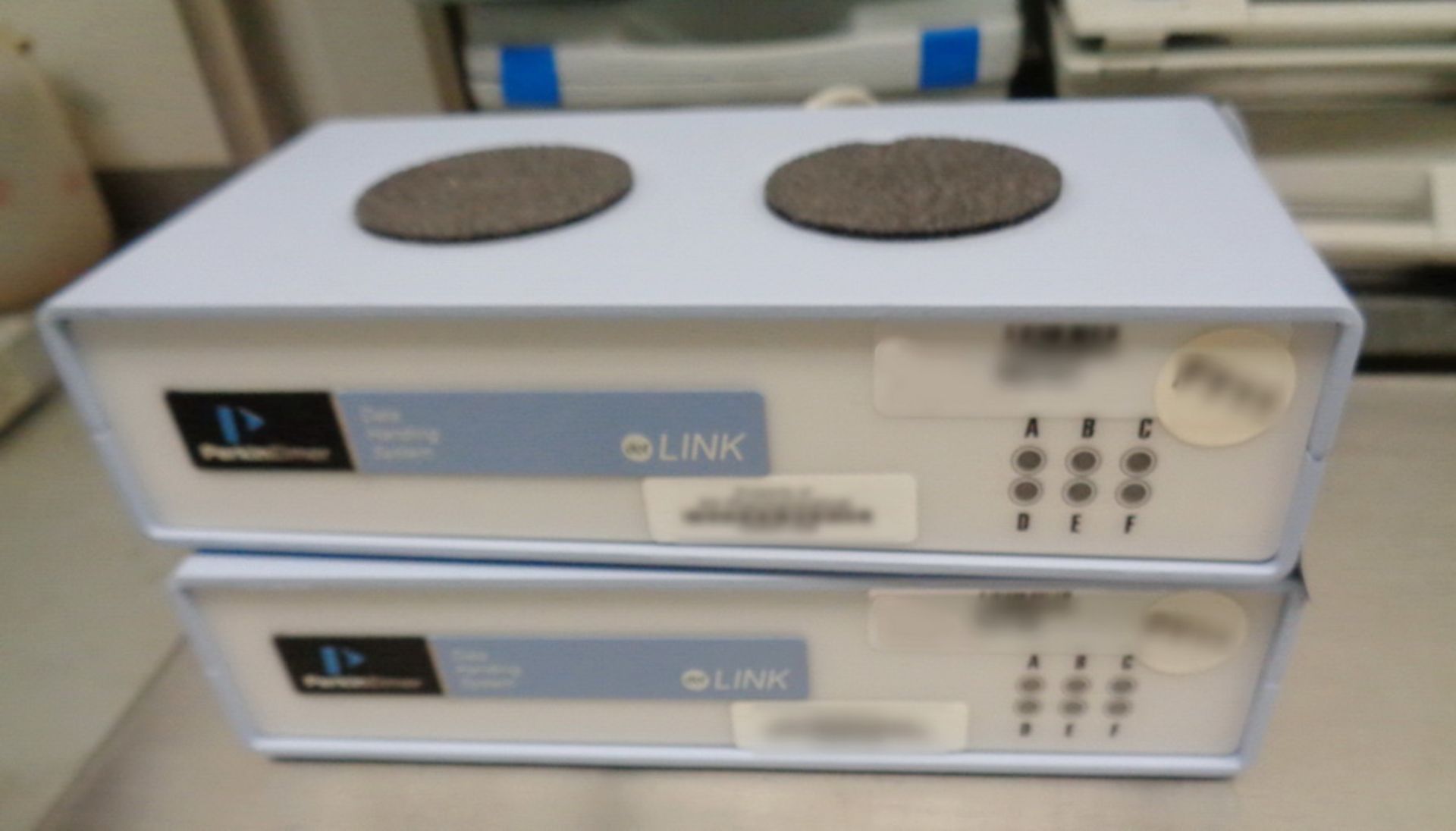 (2) Perkin Elmer Data Handling Systems, Model Dot Link, S/N 515N8052213 & 515N8052210