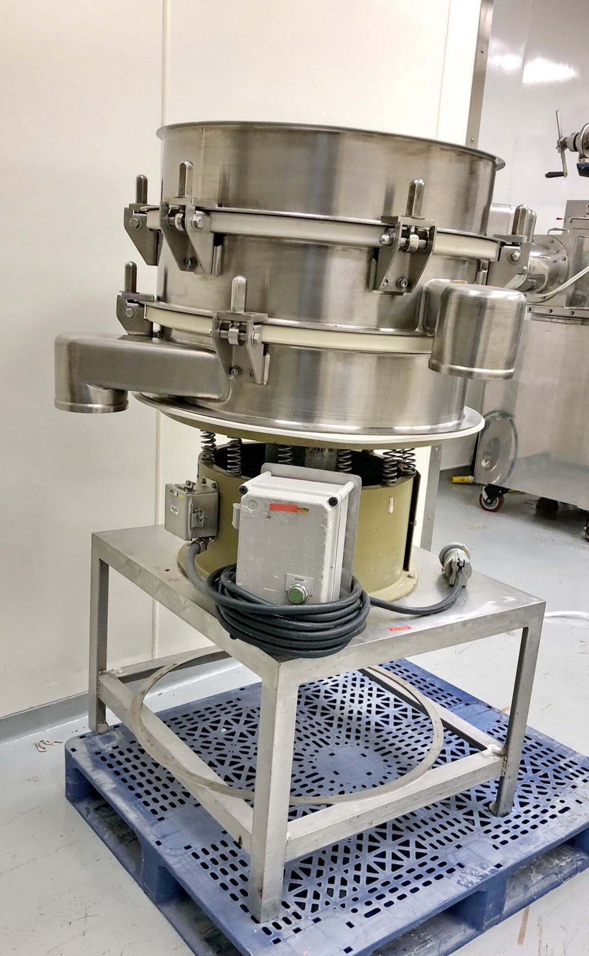 Sweco 30" Stainless Steel Double Deck Sifter, Model S30S66, S/N S30-467