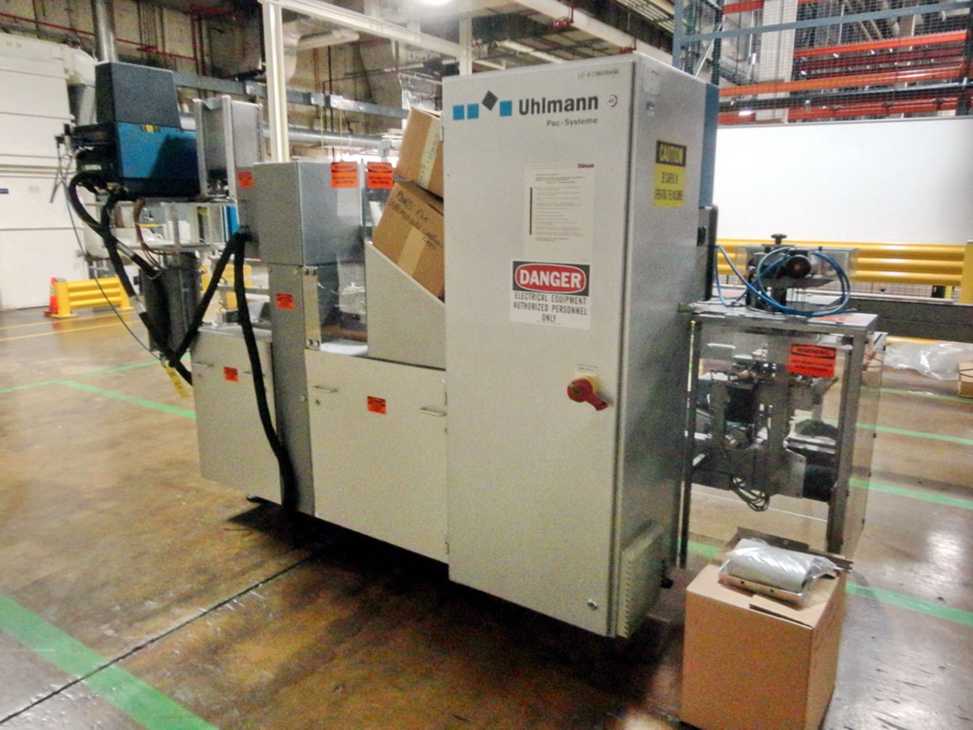 Uhlmann Blister Cartoner, Model C100, S/N 818, with Nordson Hot Glue System - Image 13 of 19