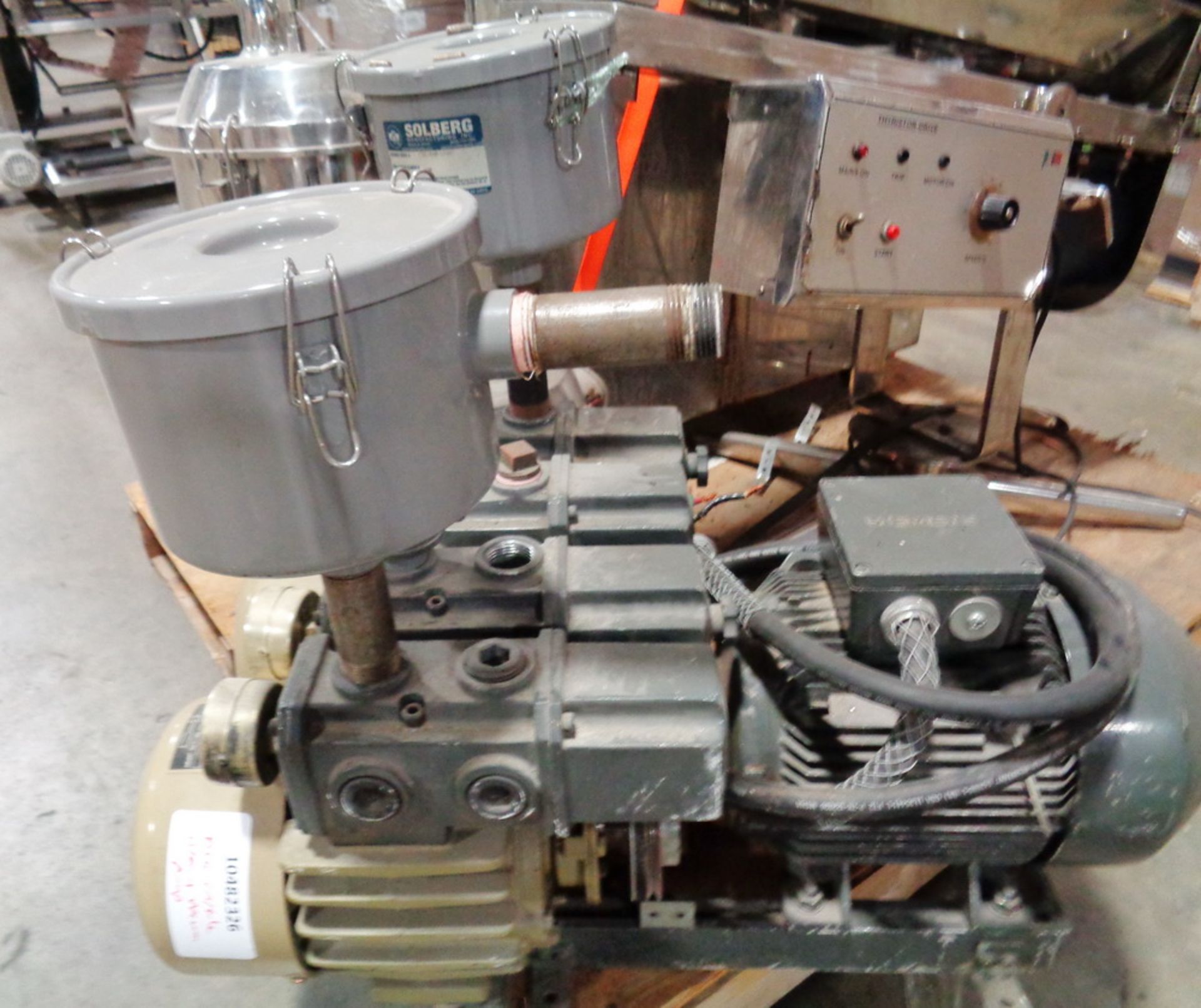 Orion Dual Head Dry type Vacuum Pump, Model CBX62-ZA-G1/KRX7A P-5